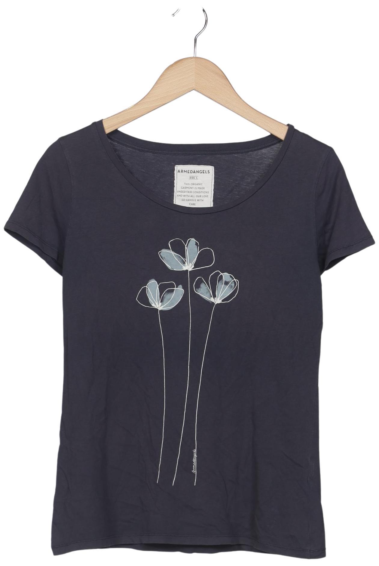 

Armedangels Damen T-Shirt, marineblau, Gr. 42