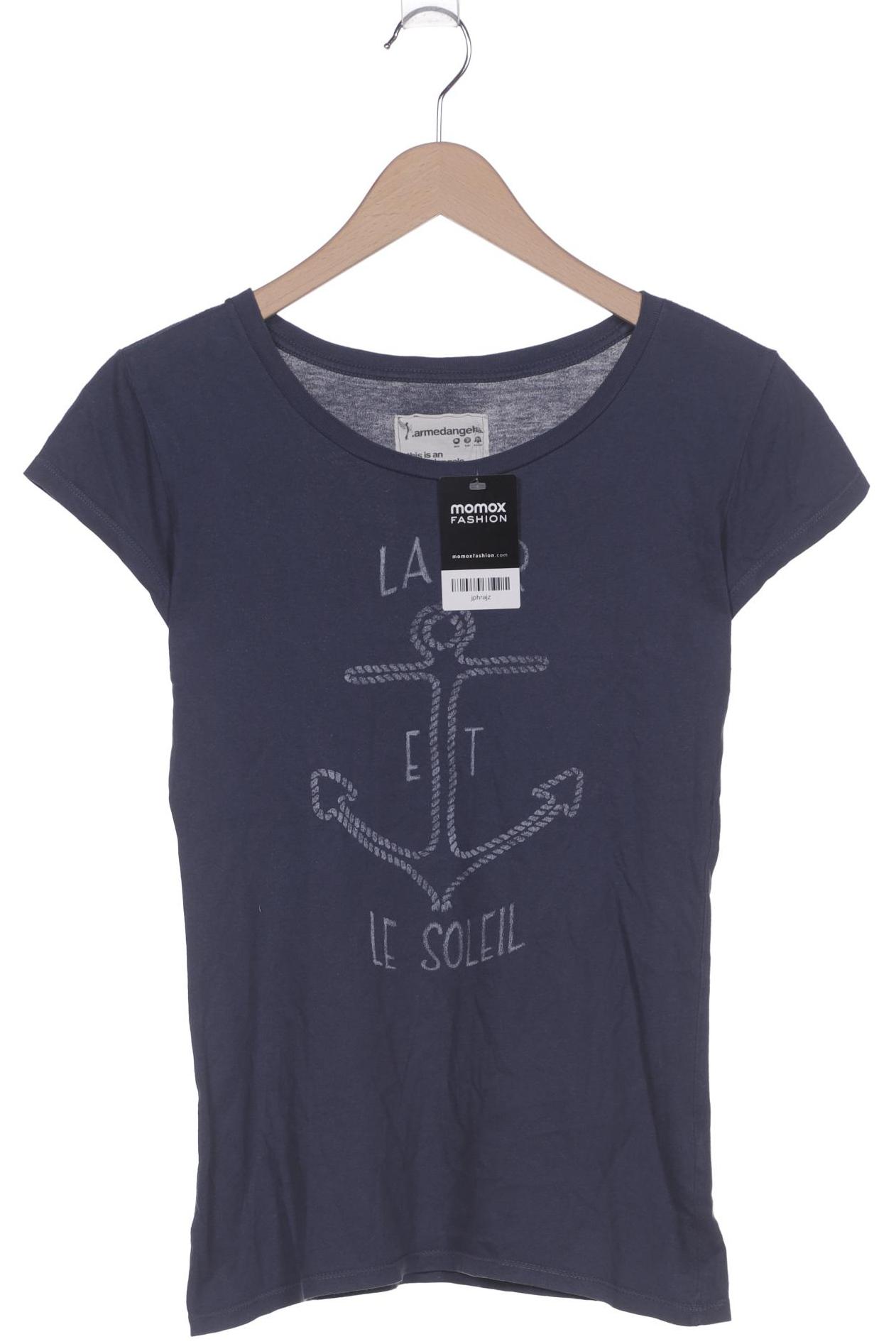 

Armedangels Damen T-Shirt, blau, Gr. 36
