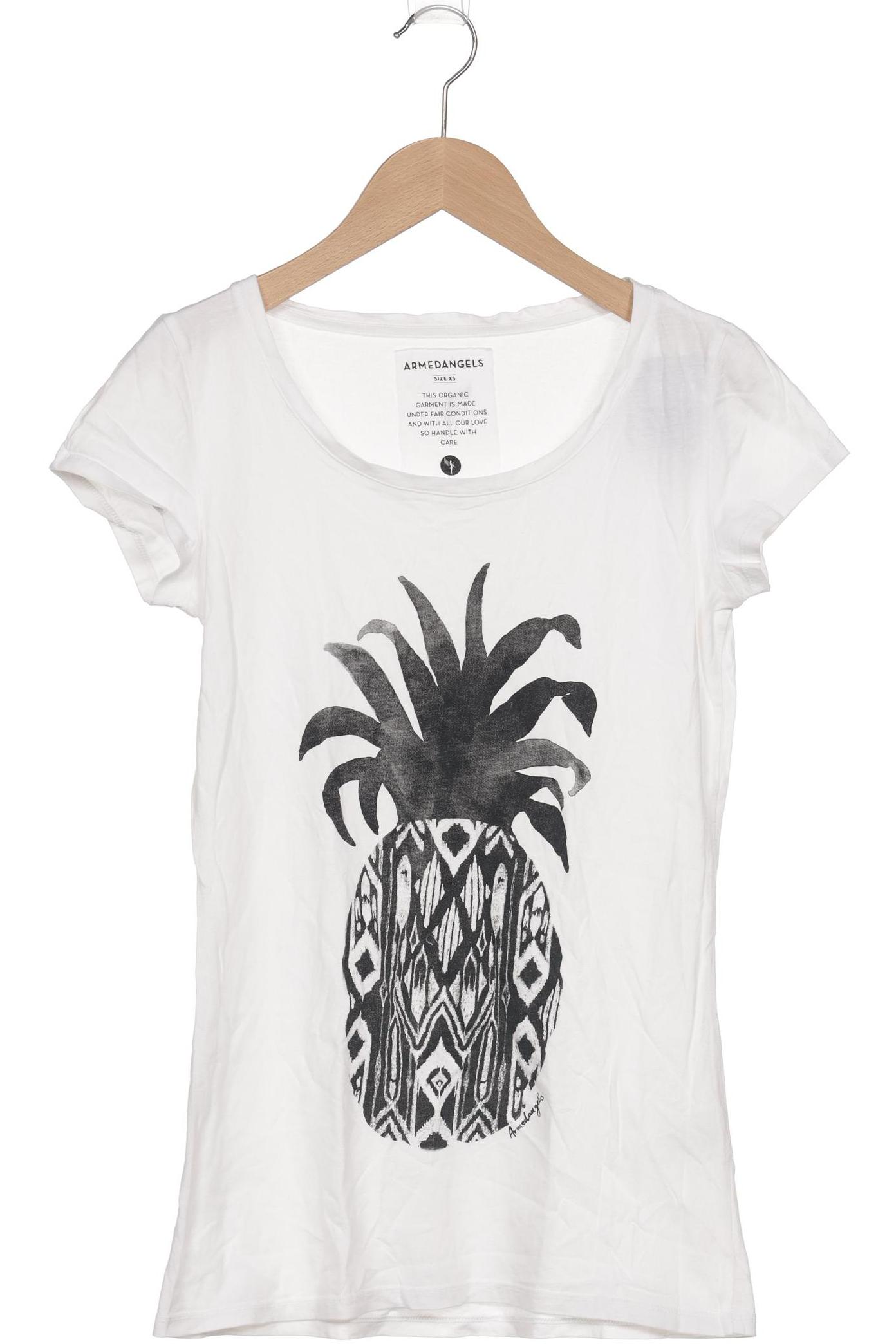 

Armedangels Damen T-Shirt, weiß, Gr. 34