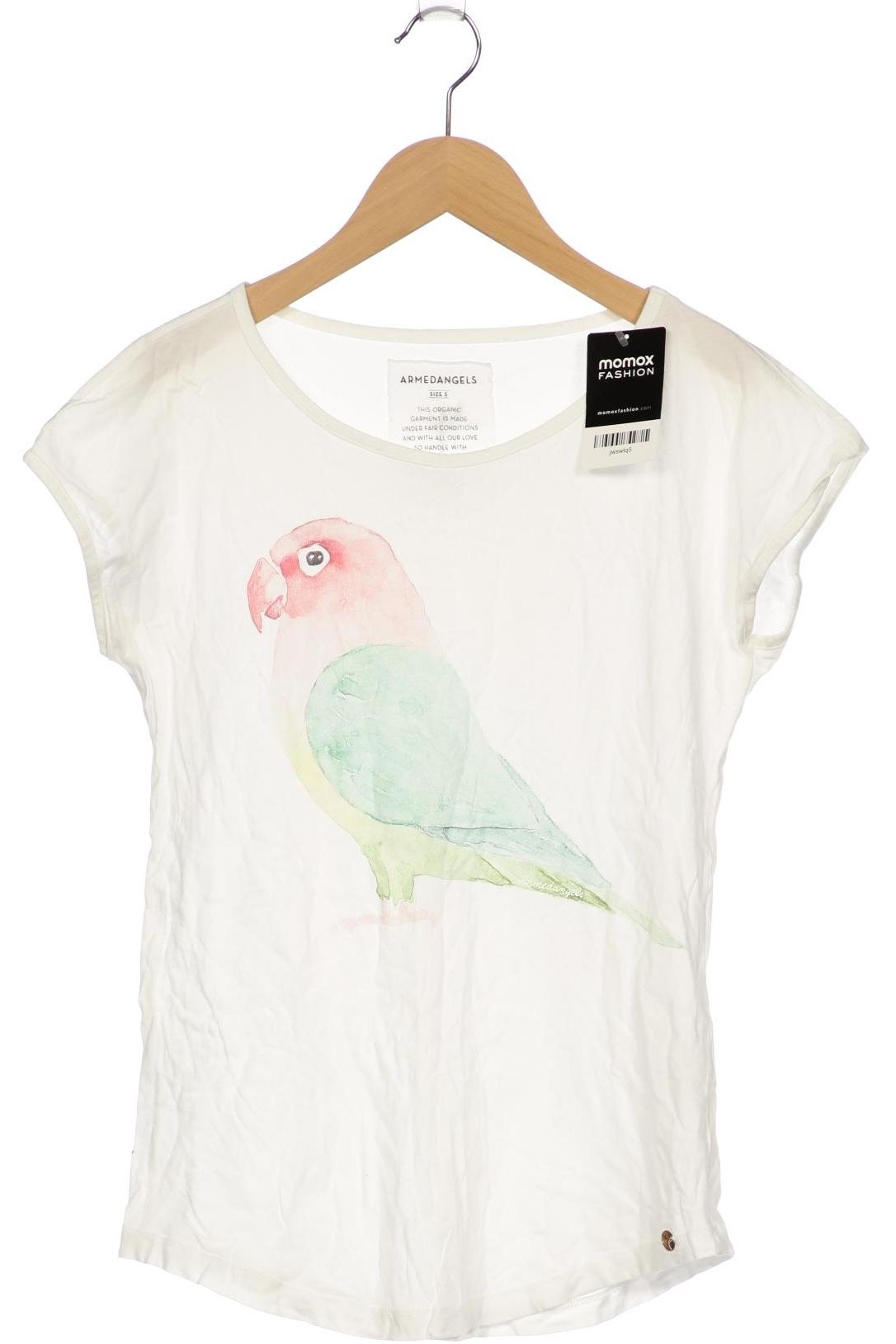 

Armedangels Damen T-Shirt, weiß, Gr. 36