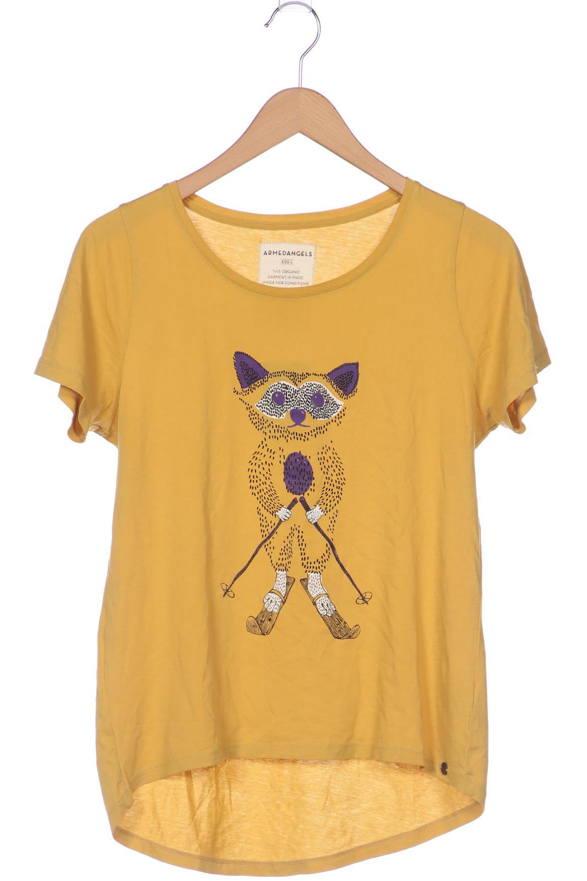 

Armedangels Damen T-Shirt, gelb, Gr. 42