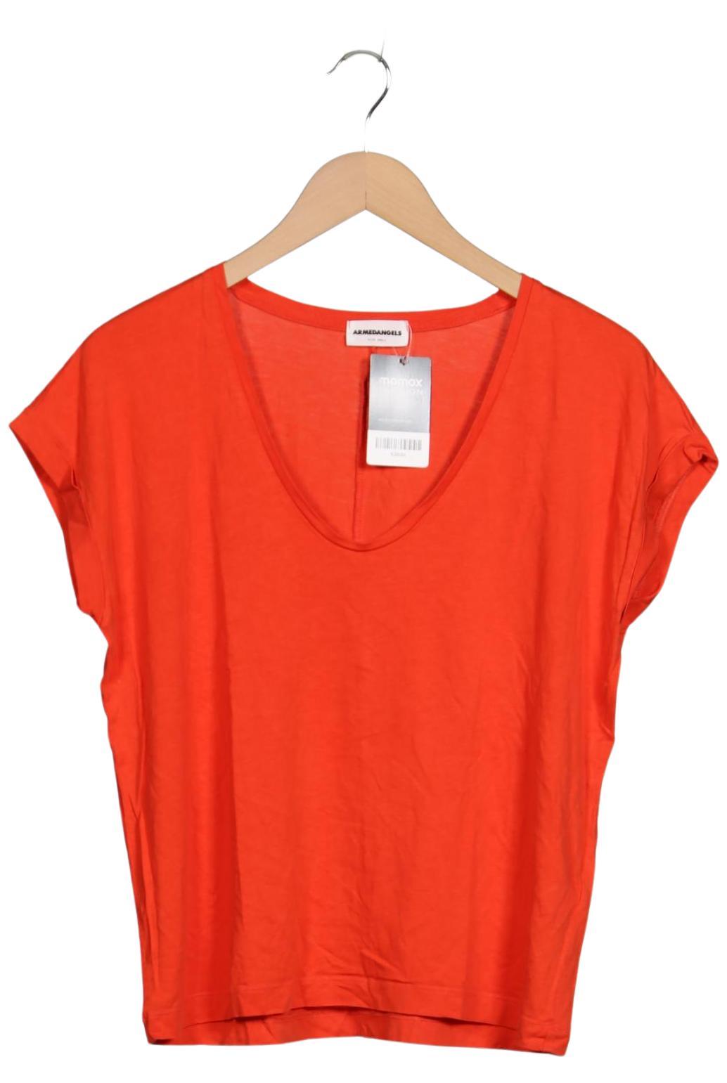 

Armedangels Damen T-Shirt, rot, Gr. 36