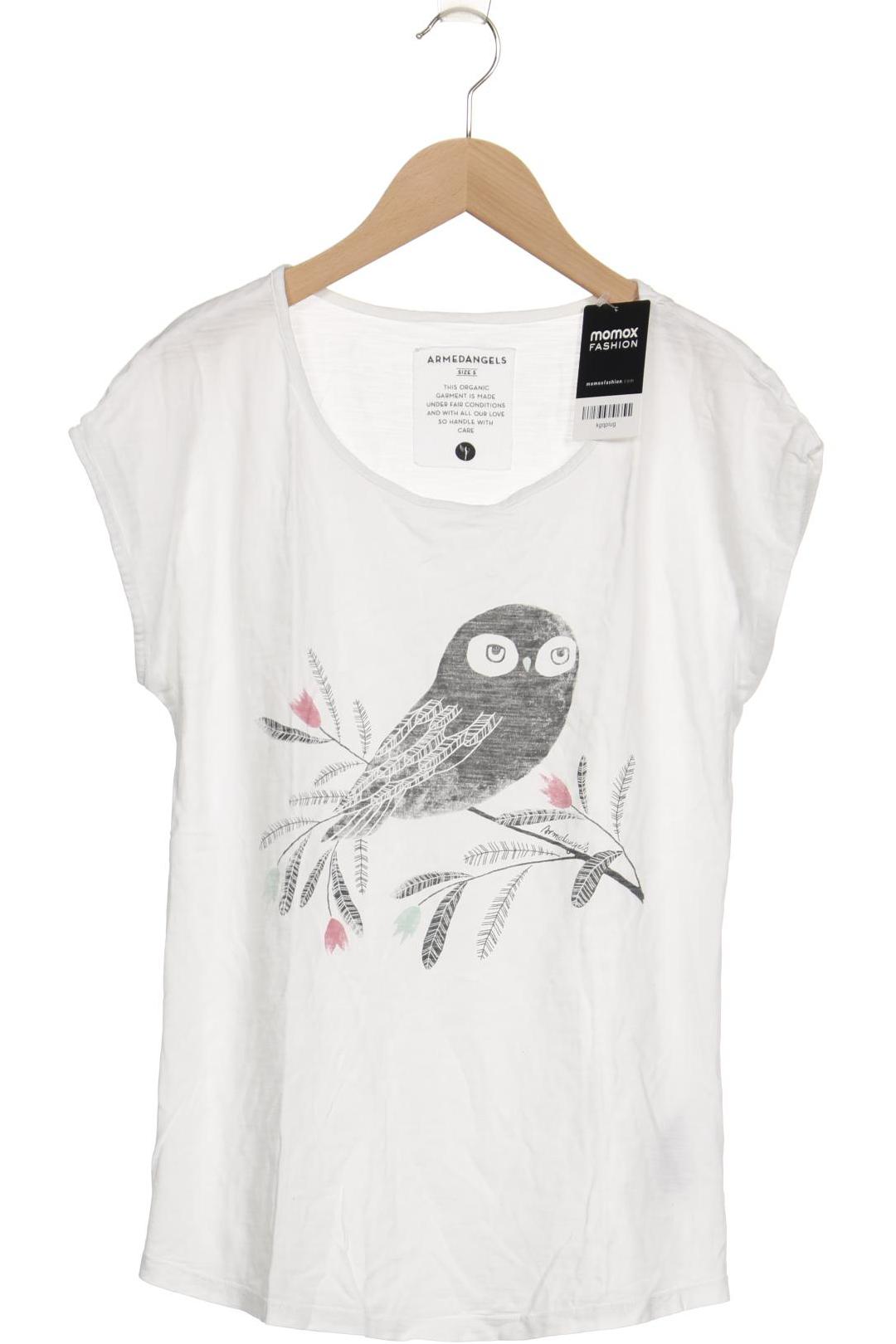 

Armedangels Damen T-Shirt, weiß, Gr. 36