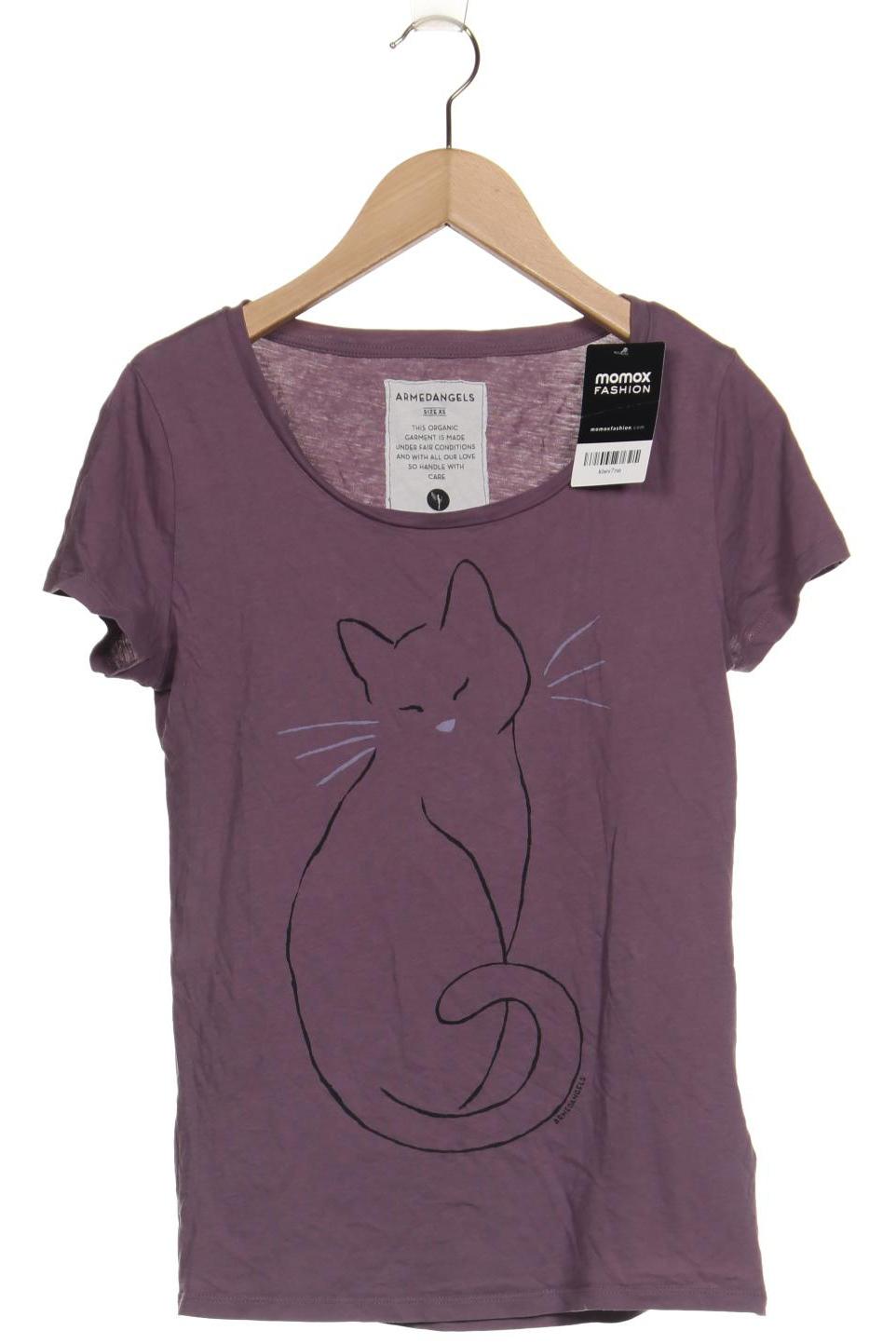 

Armedangels Damen T-Shirt, flieder, Gr. 34