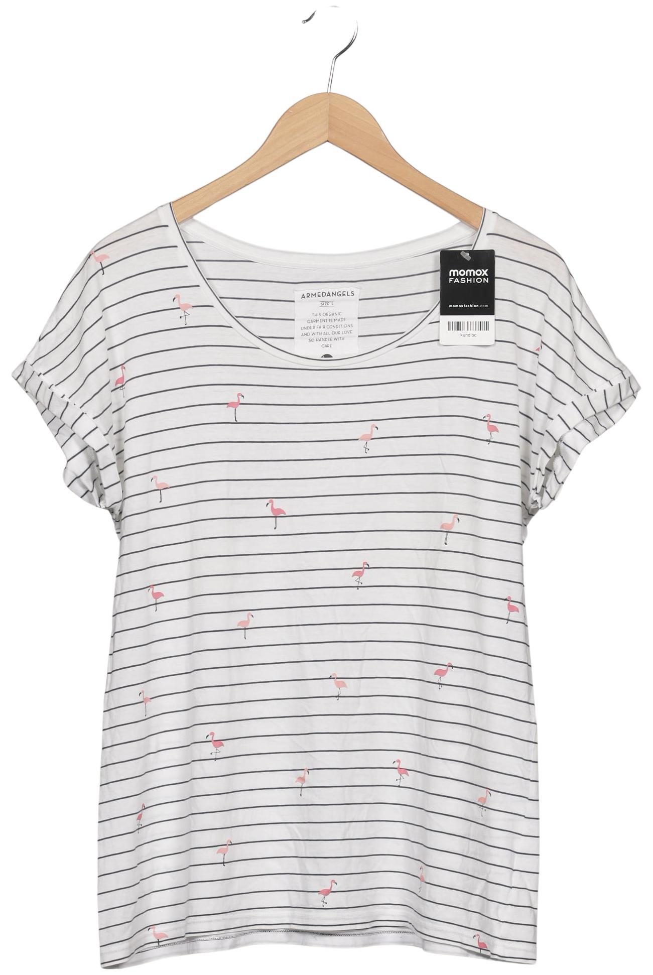 

Armedangels Damen T-Shirt, weiß, Gr. 42