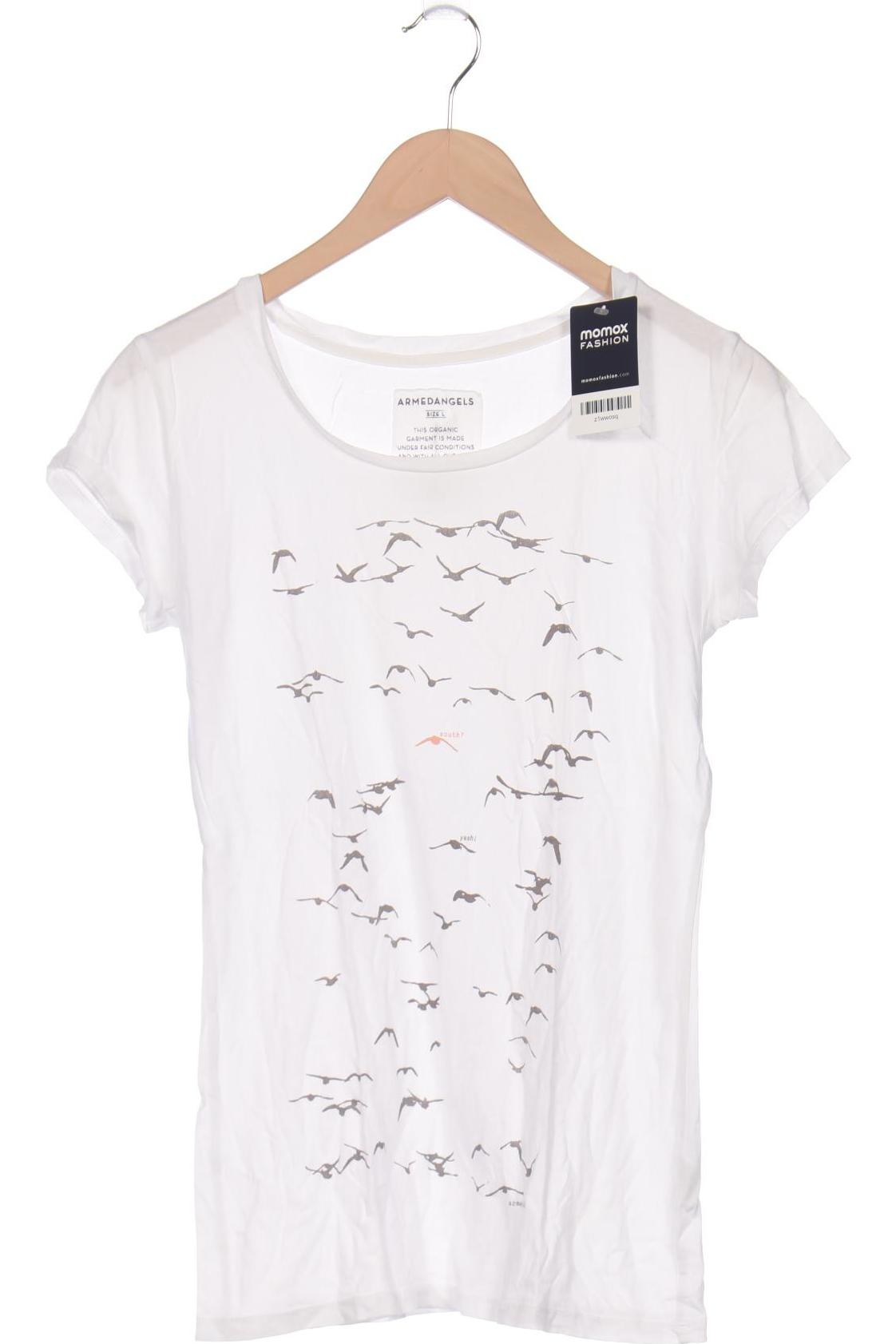 

Armedangels Damen T-Shirt, weiß, Gr. 42