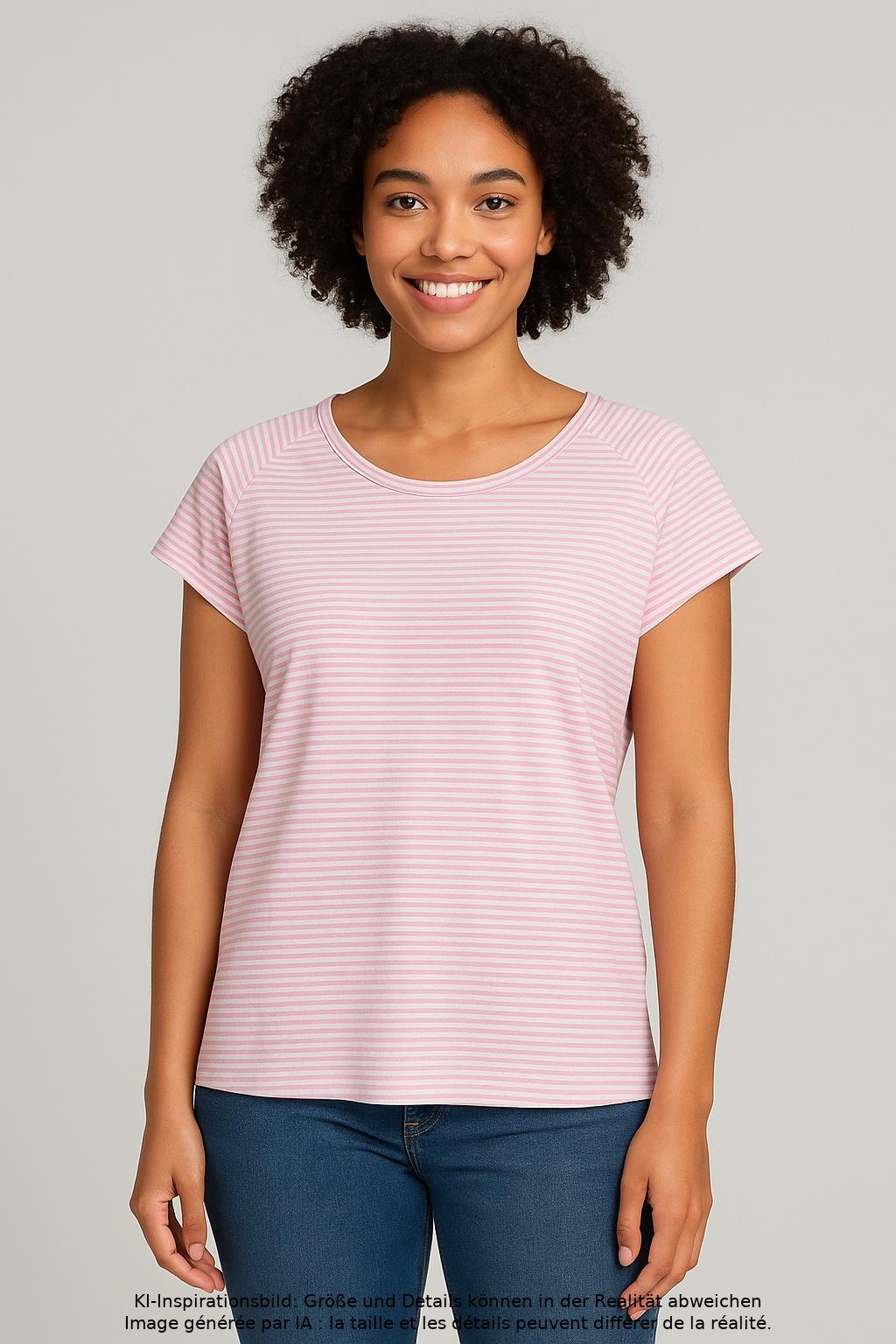

Armedangels Damen T-Shirt, pink, Gr. 42