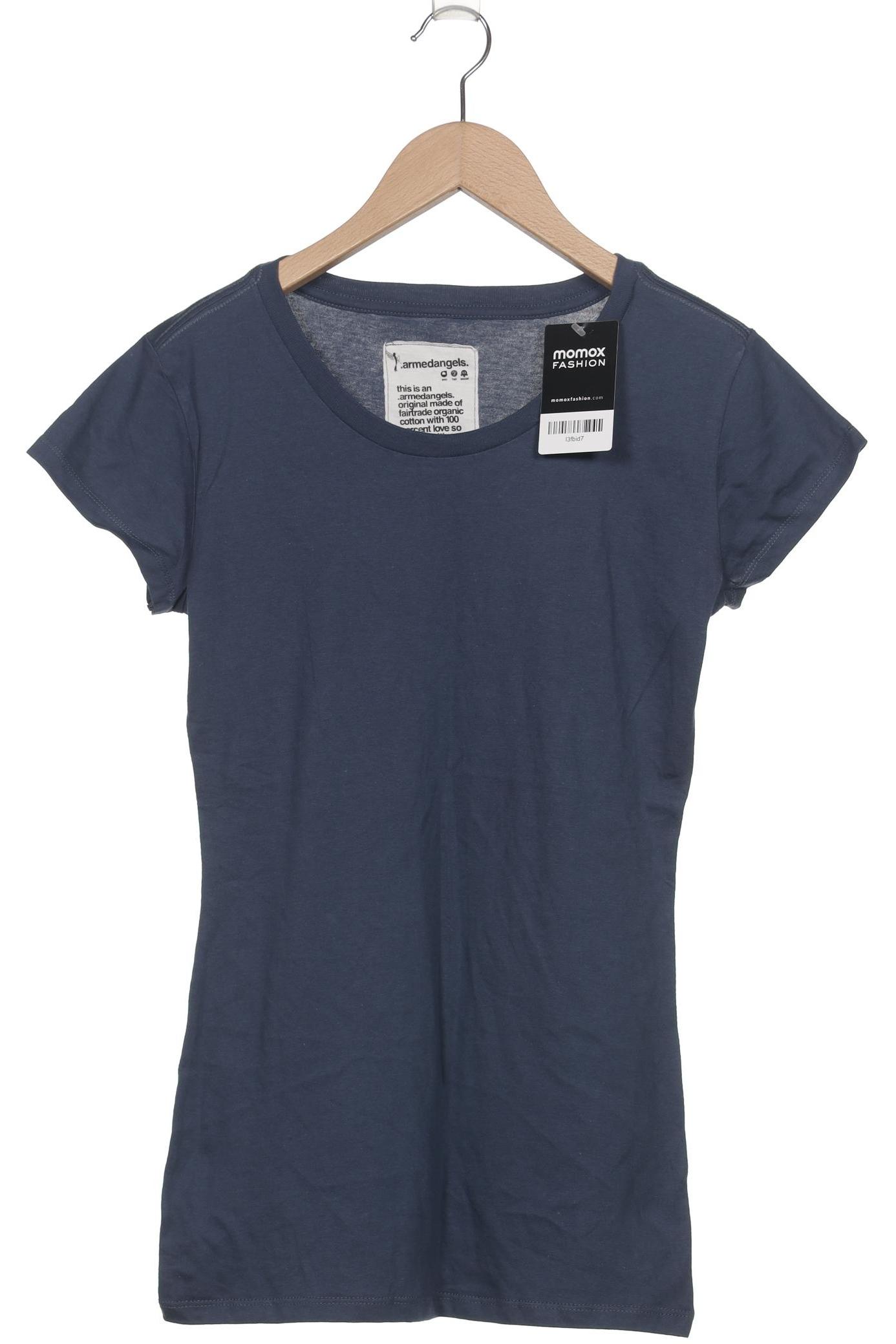

Armedangels Damen T-Shirt, marineblau, Gr. 36