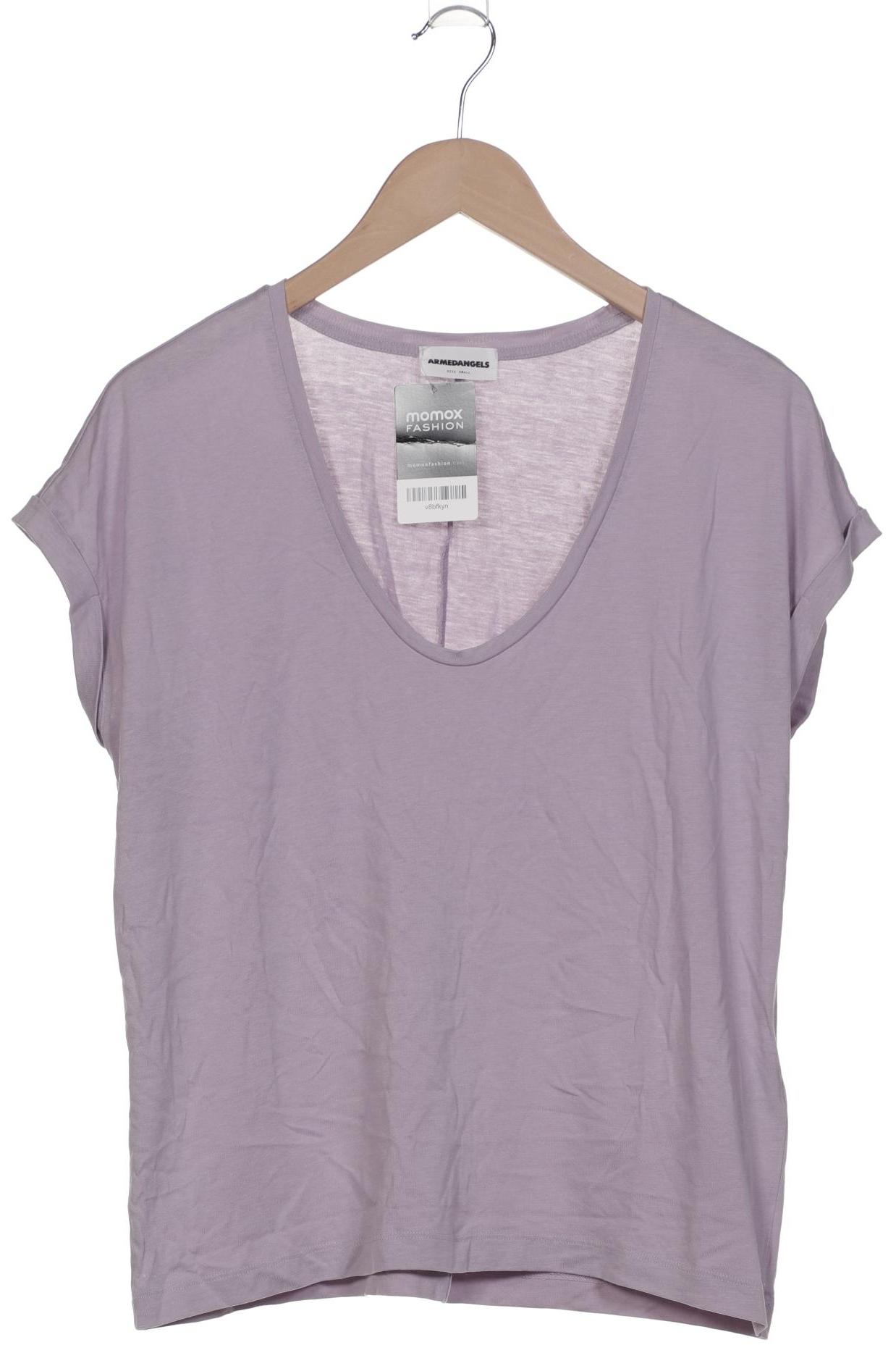 

Armedangels Damen T-Shirt, flieder, Gr. 36