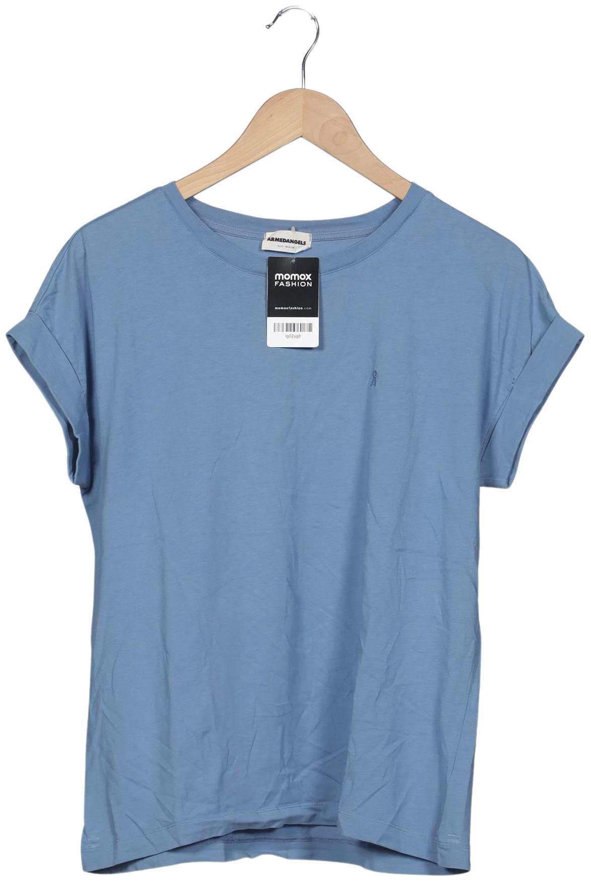 

Armedangels Damen T-Shirt, blau, Gr. 40