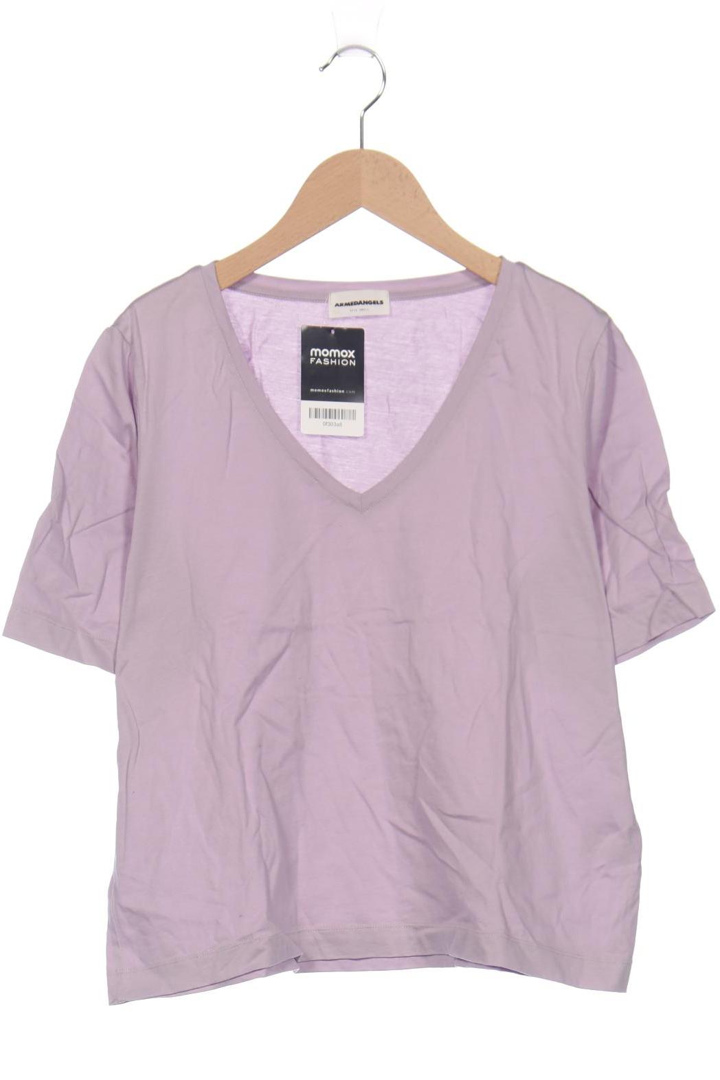 

Armedangels Damen T-Shirt, flieder, Gr. 36
