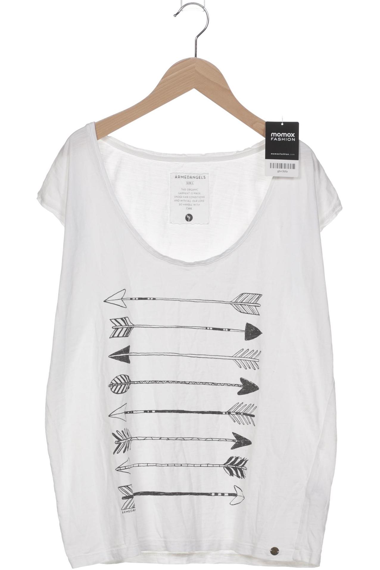 

Armedangels Damen T-Shirt, weiß, Gr. 42