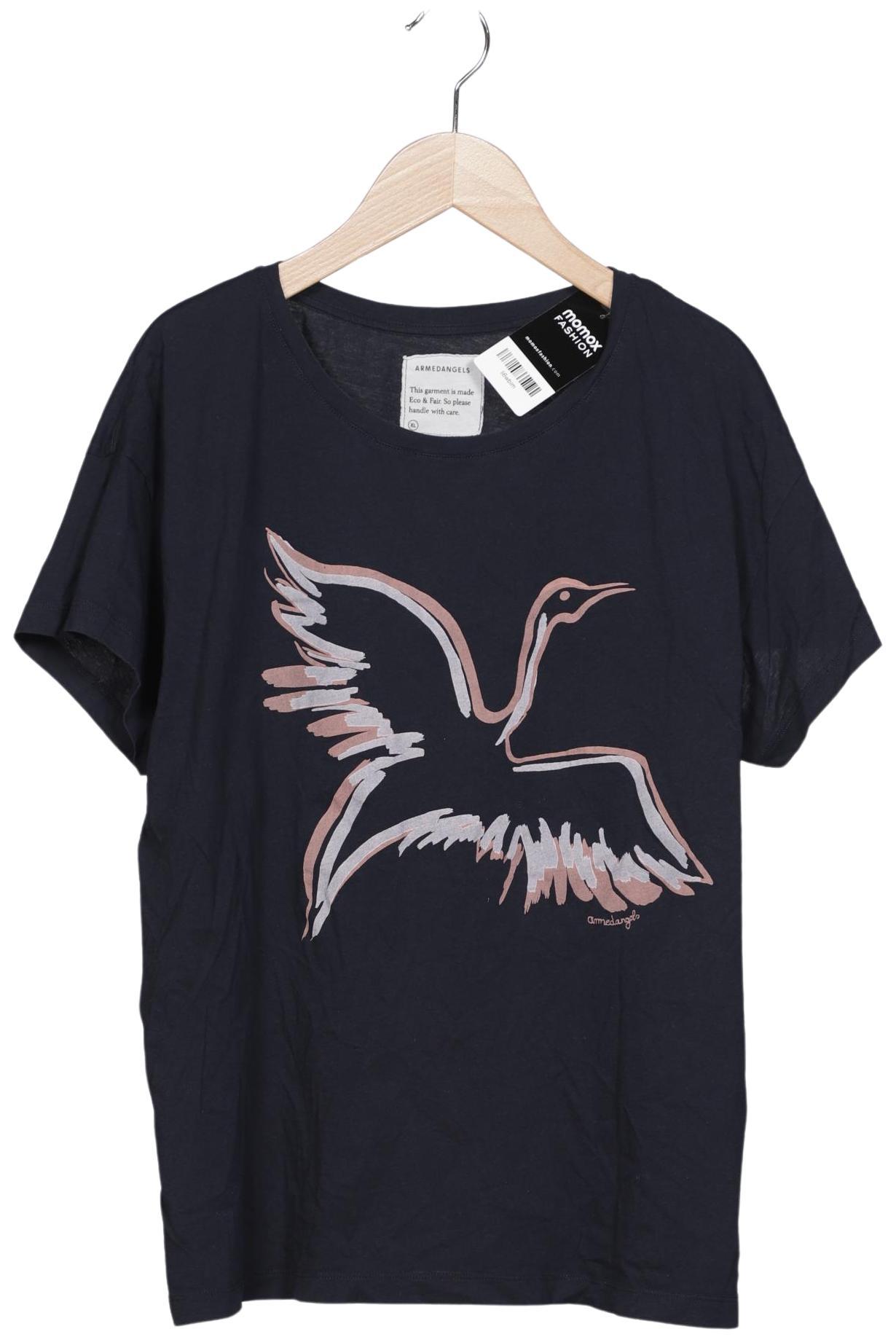 

Armedangels Damen T-Shirt, marineblau, Gr. 44