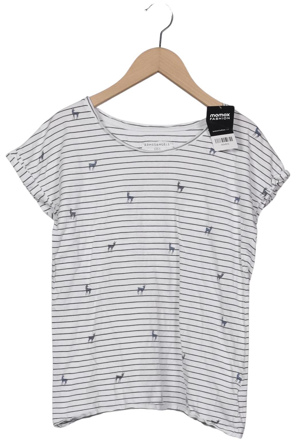 

Armedangels Damen T-Shirt, weiß, Gr. 36