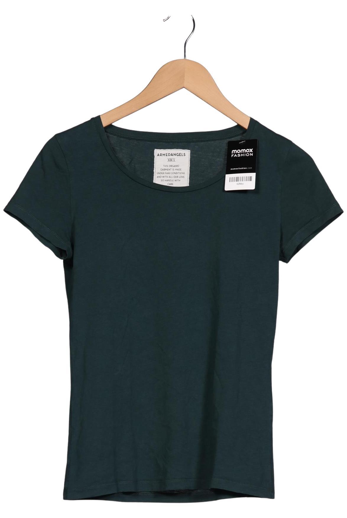 

Armedangels Damen T-Shirt, grün, Gr. 36
