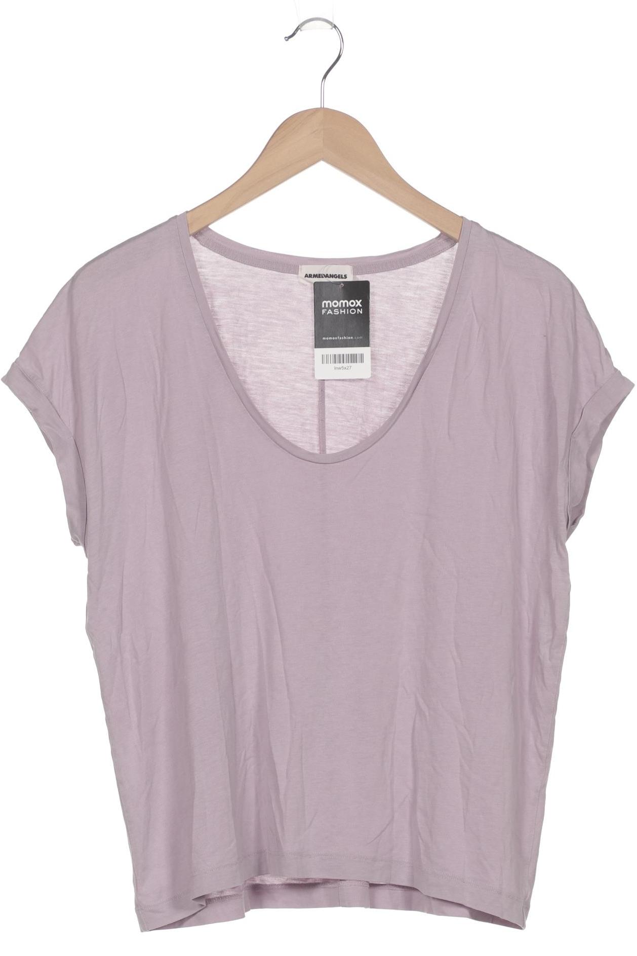 

Armedangels Damen T-Shirt, flieder, Gr. 38