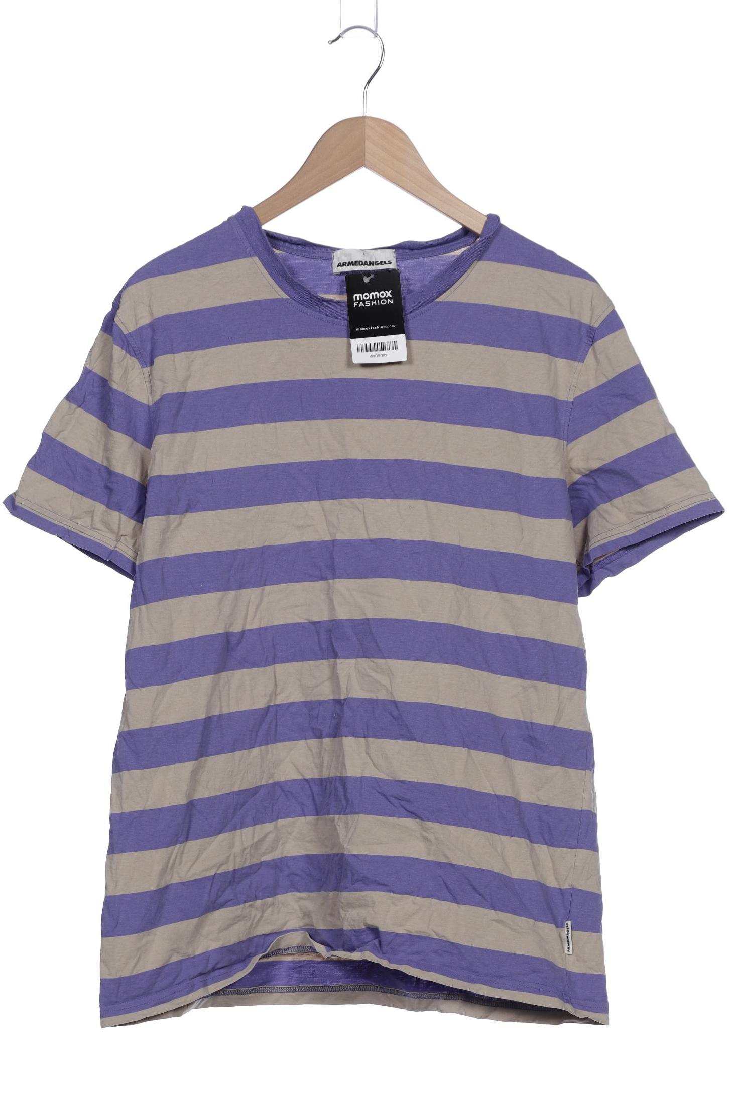 

Armedangels Damen T-Shirt, flieder, Gr. 52