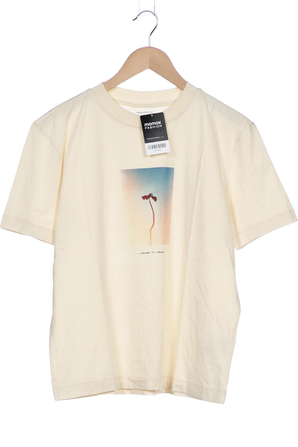 

Armedangels Damen T-Shirt, cremeweiß, Gr. 42