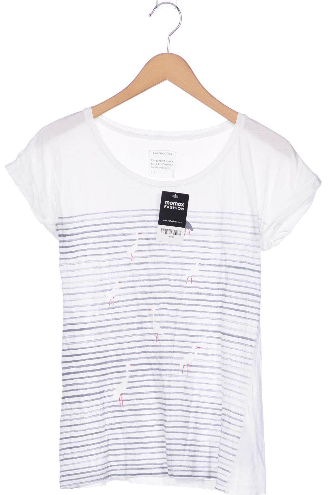 

Armedangels Damen T-Shirt, weiß, Gr. 36