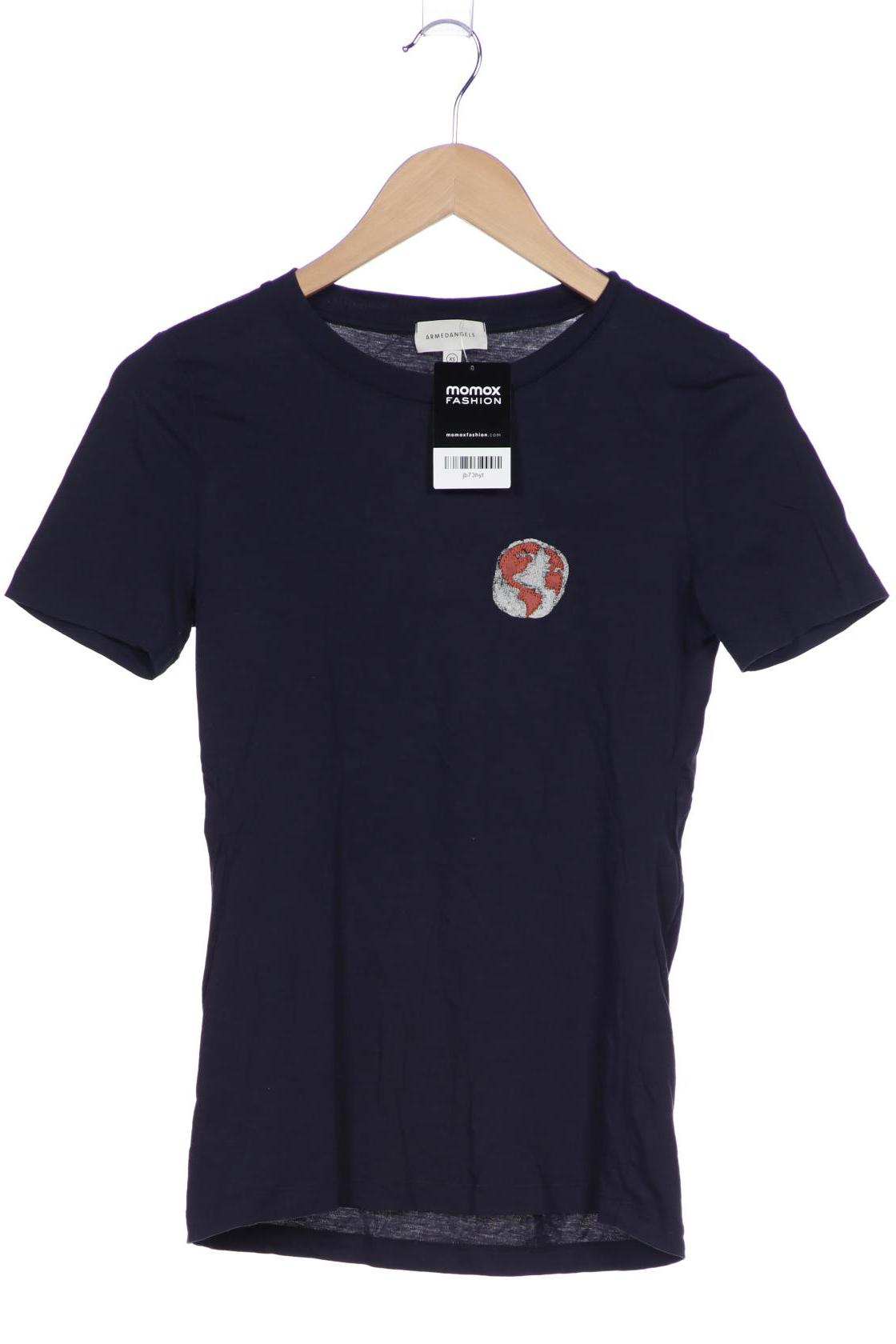 

Armedangels Damen T-Shirt, marineblau, Gr. 34