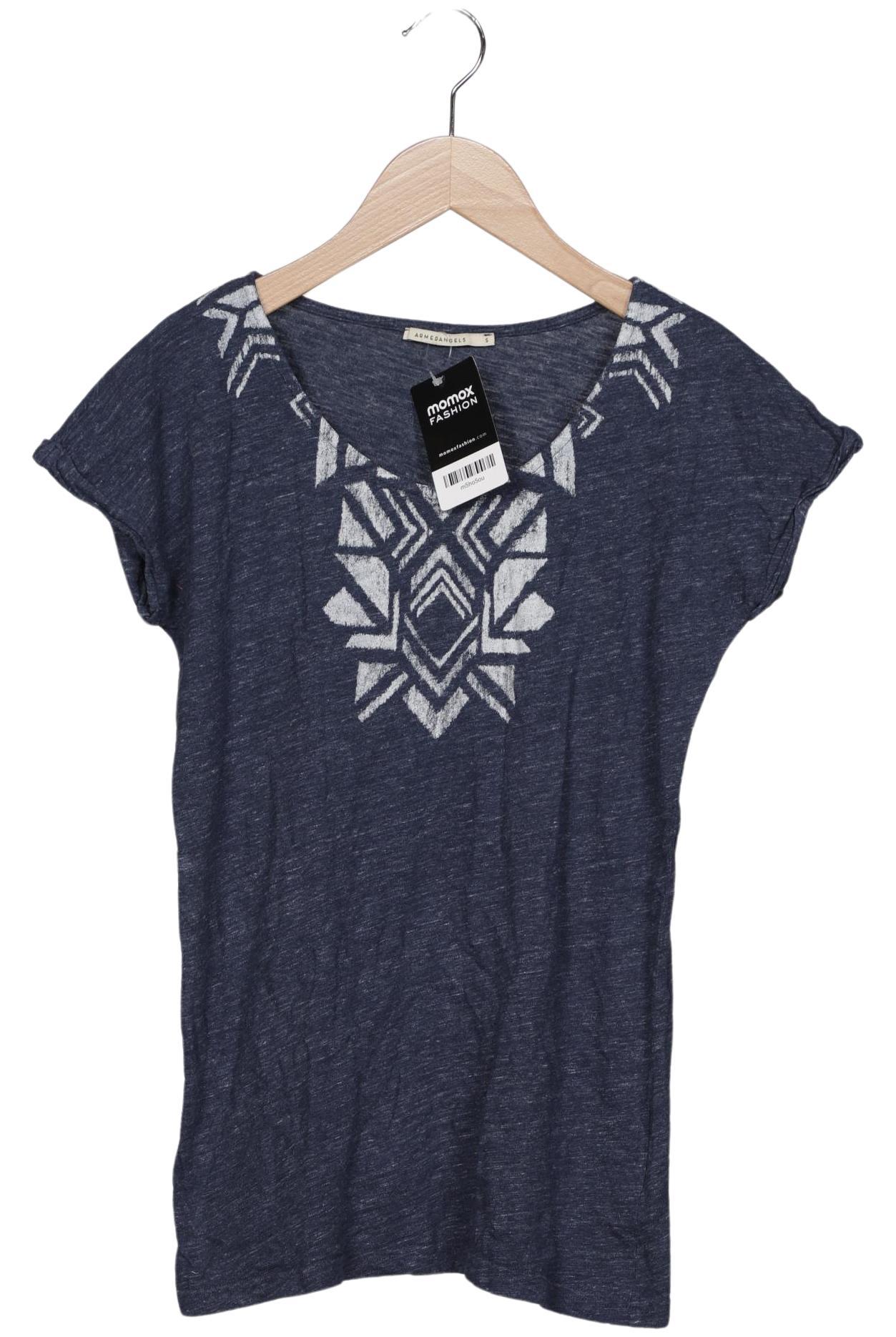 

Armedangels Damen T-Shirt, marineblau, Gr. 36