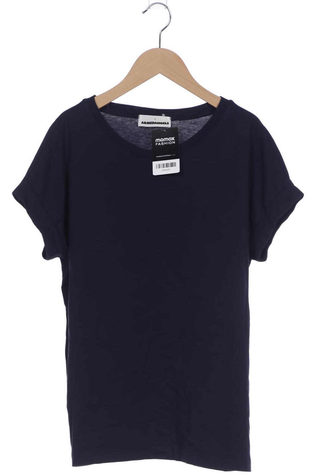 

Armedangels Damen T-Shirt, marineblau, Gr. 36