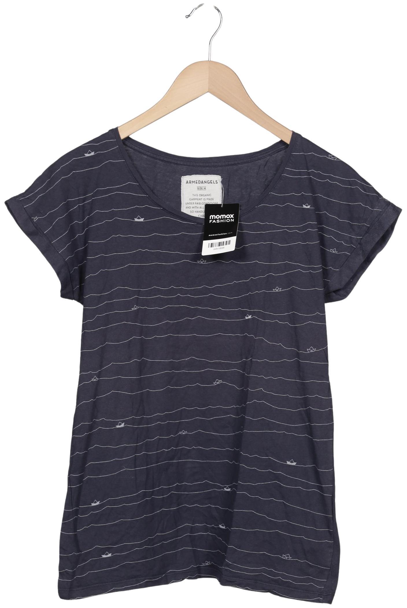 

Armedangels Damen T-Shirt, marineblau, Gr. 38