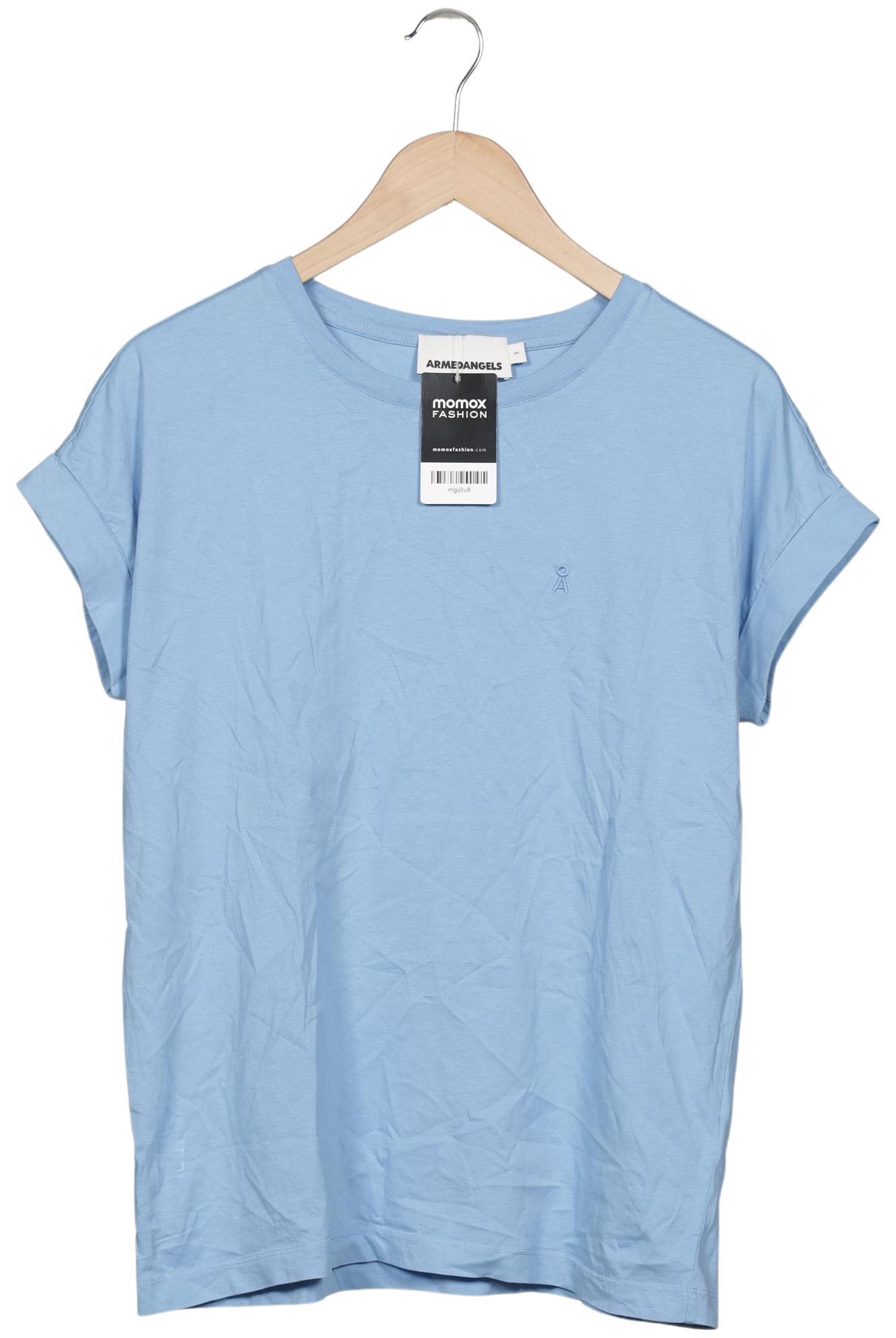 

Armedangels Damen T-Shirt, hellblau, Gr. 36