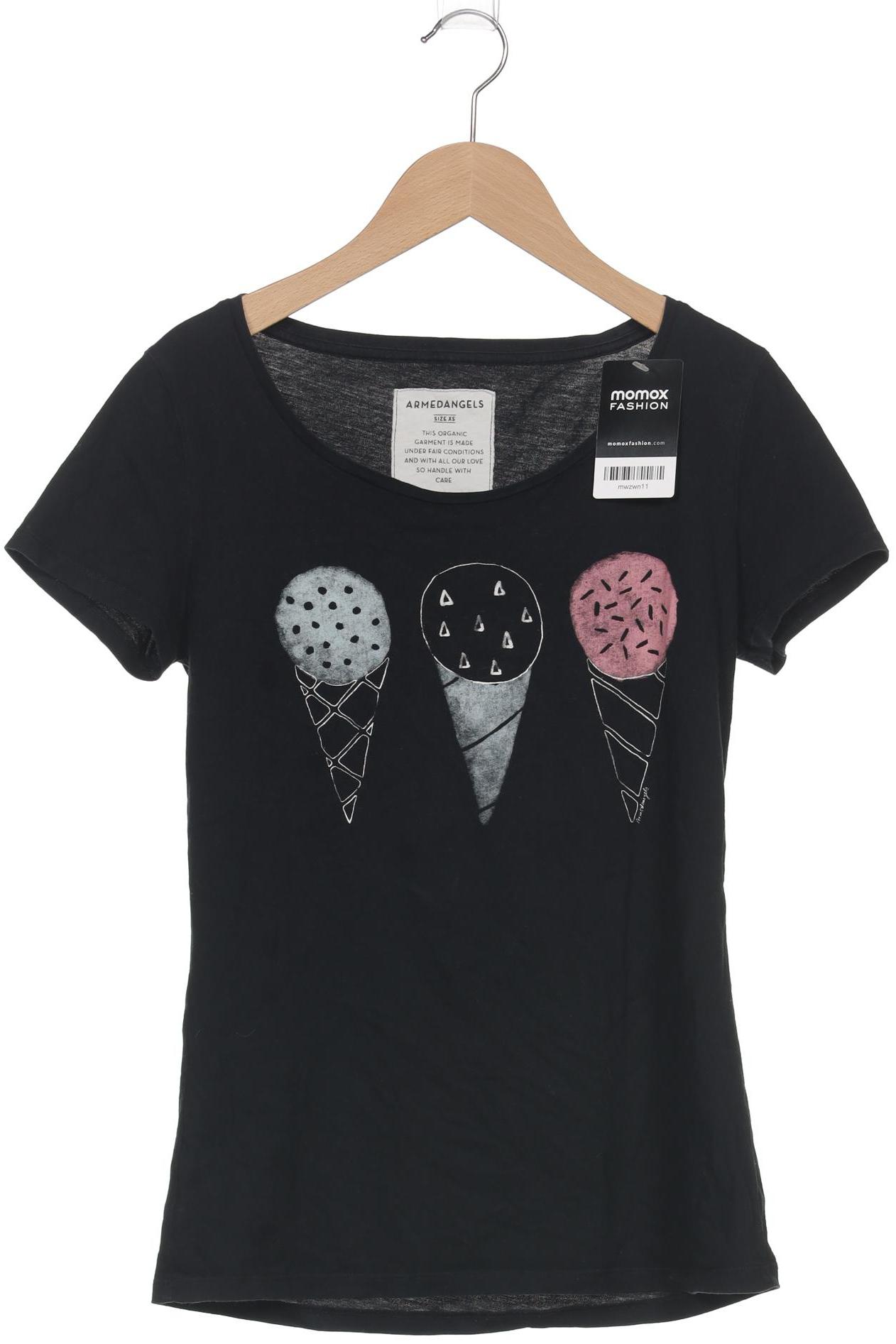 

Armedangels Damen T-Shirt, schwarz, Gr. 34
