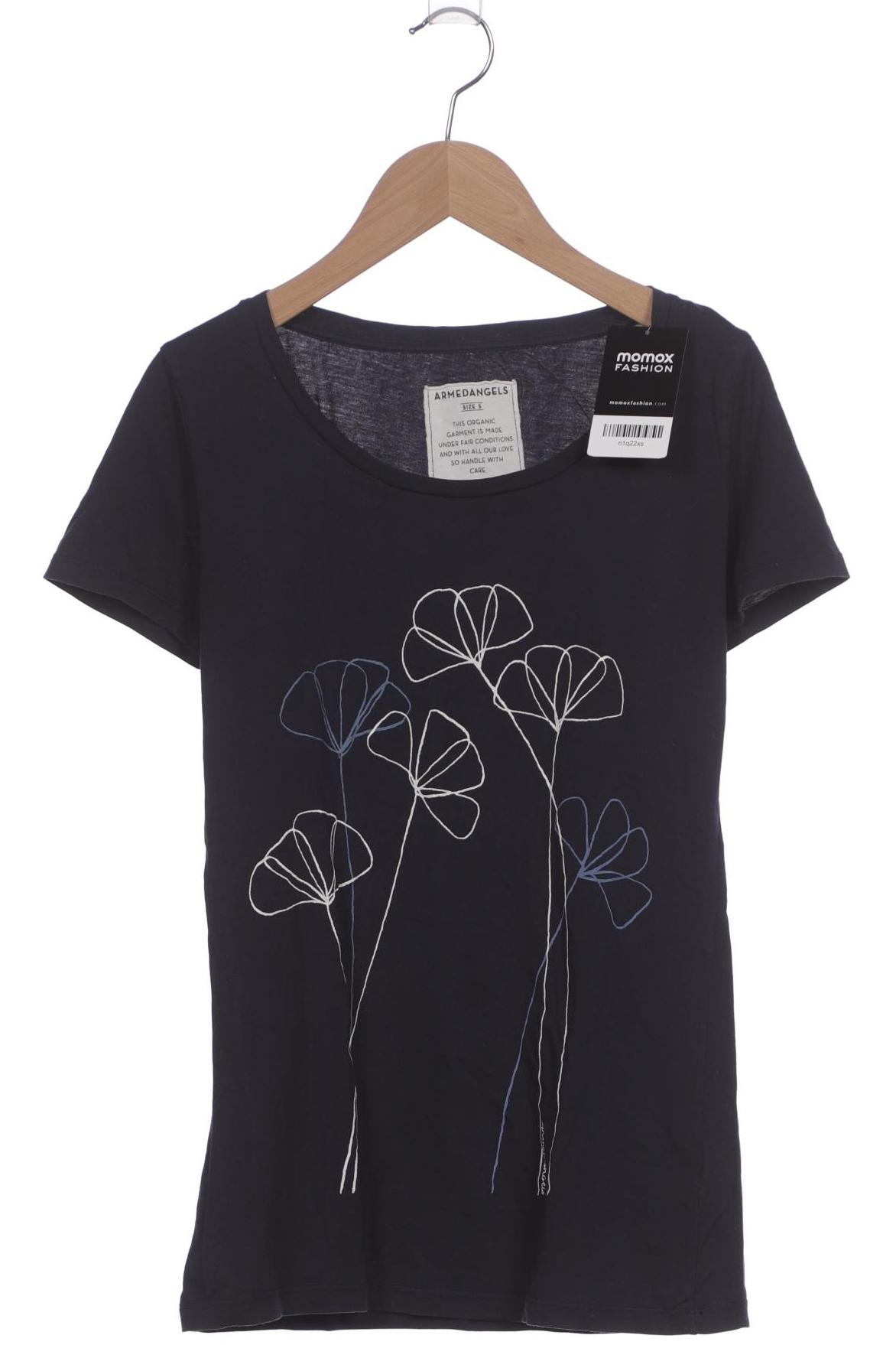

Armedangels Damen T-Shirt, marineblau, Gr. 36
