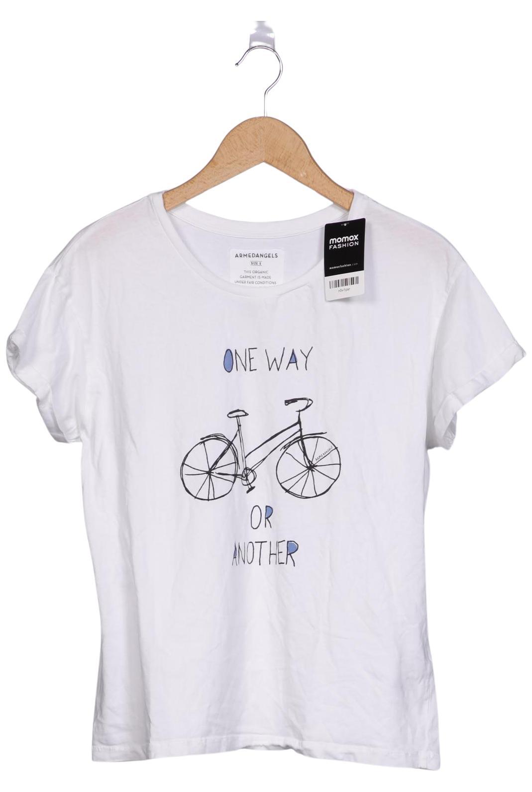 

Armedangels Damen T-Shirt, weiß, Gr. 36