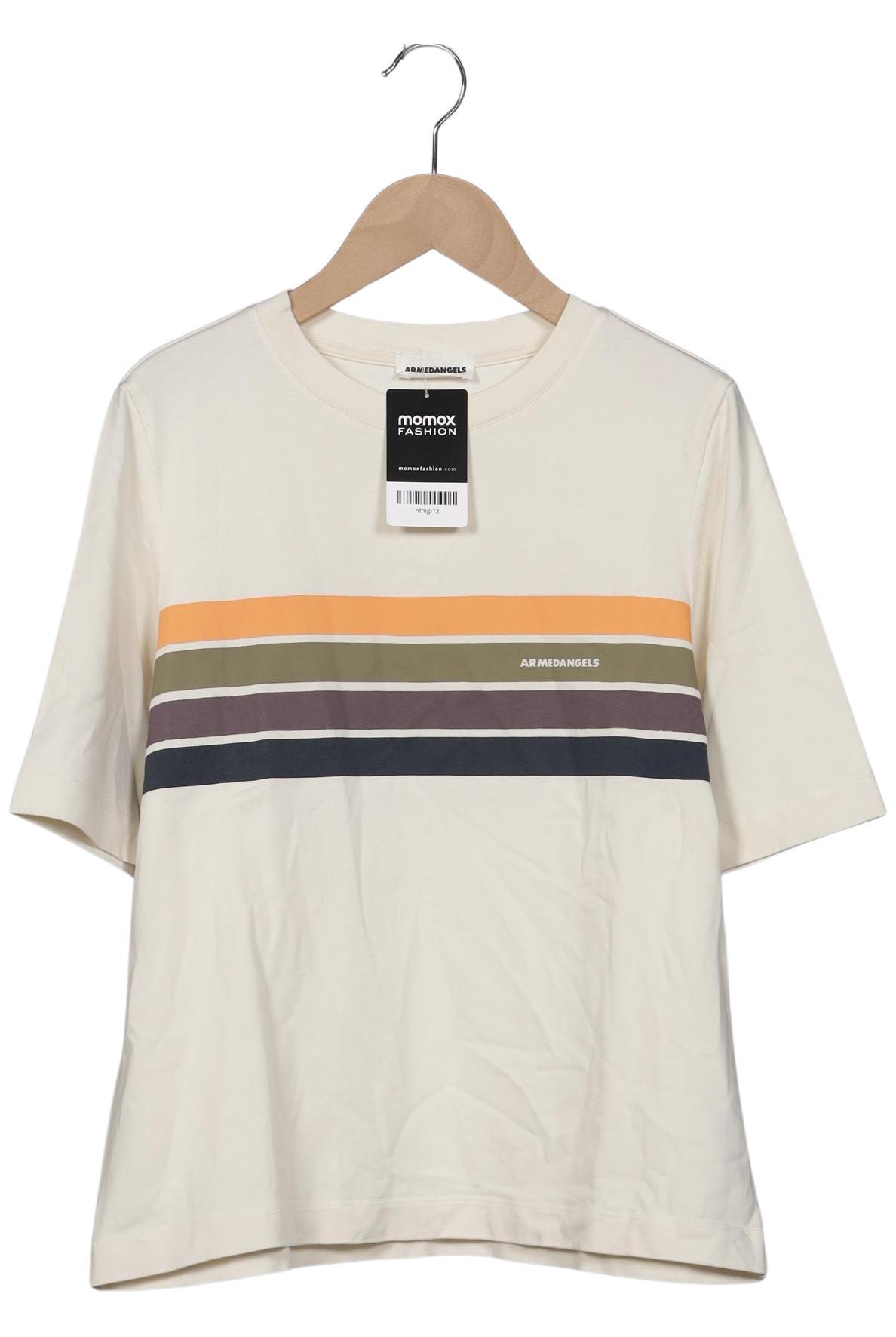 

Armedangels Damen T-Shirt, cremeweiß, Gr. 34
