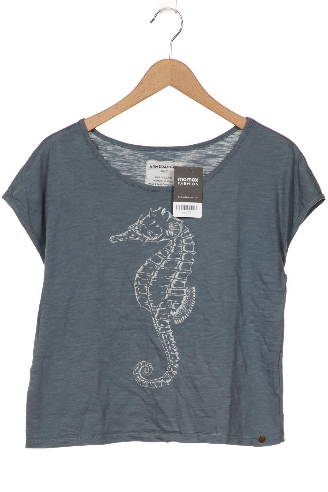 

Armedangels Damen T-Shirt, blau, Gr. 36