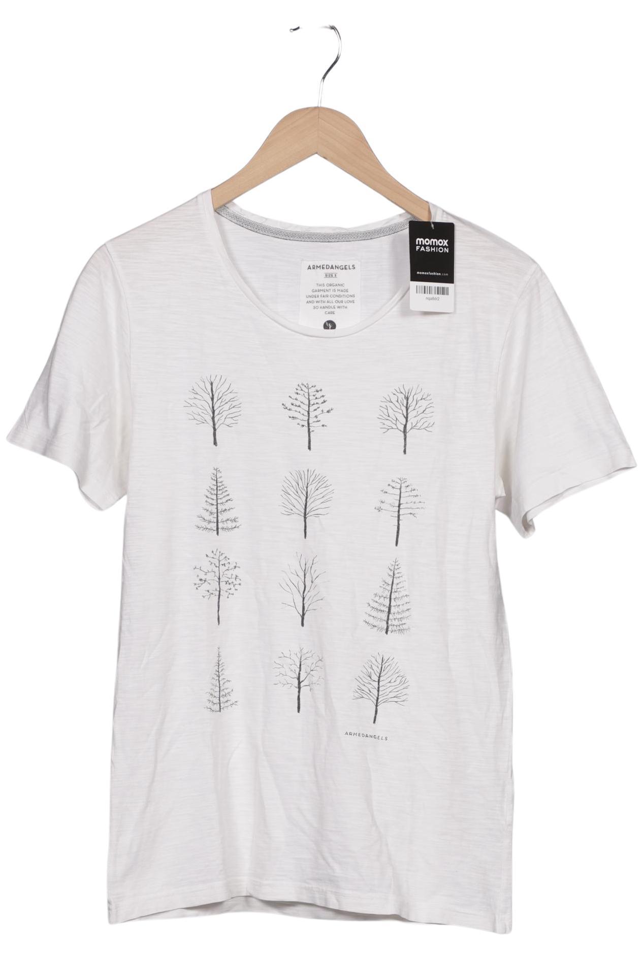 

Armedangels Damen T-Shirt, weiß, Gr. 36