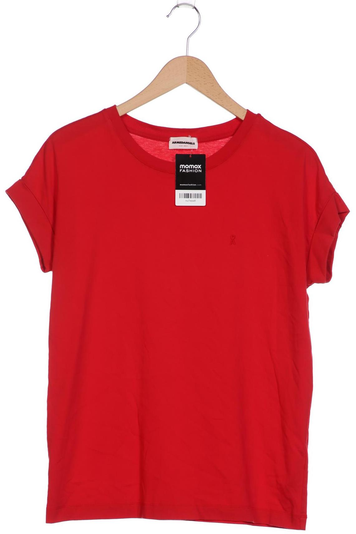 

Armedangels Damen T-Shirt, rot, Gr. 36