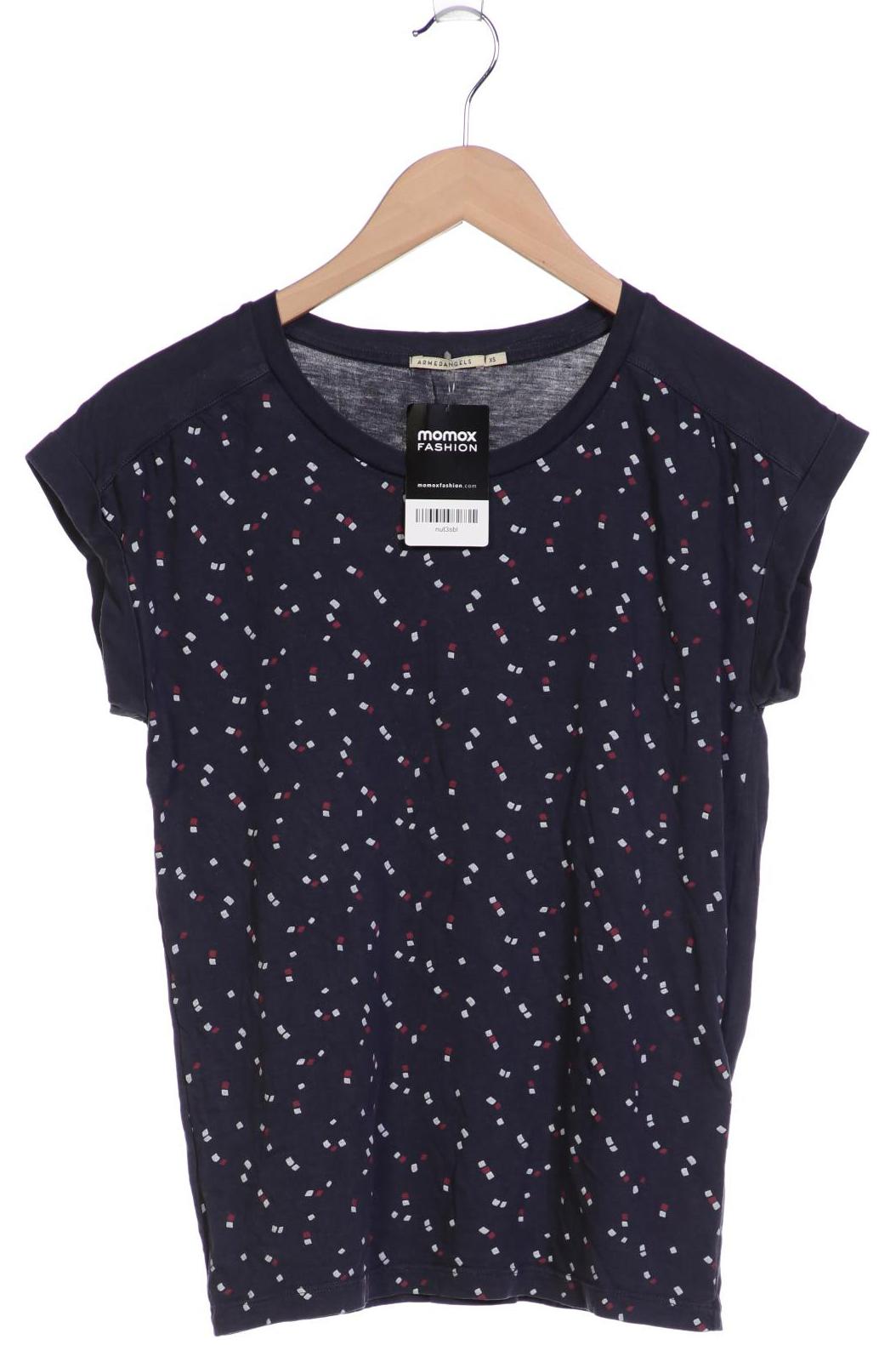 

Armedangels Damen T-Shirt, marineblau, Gr. 34