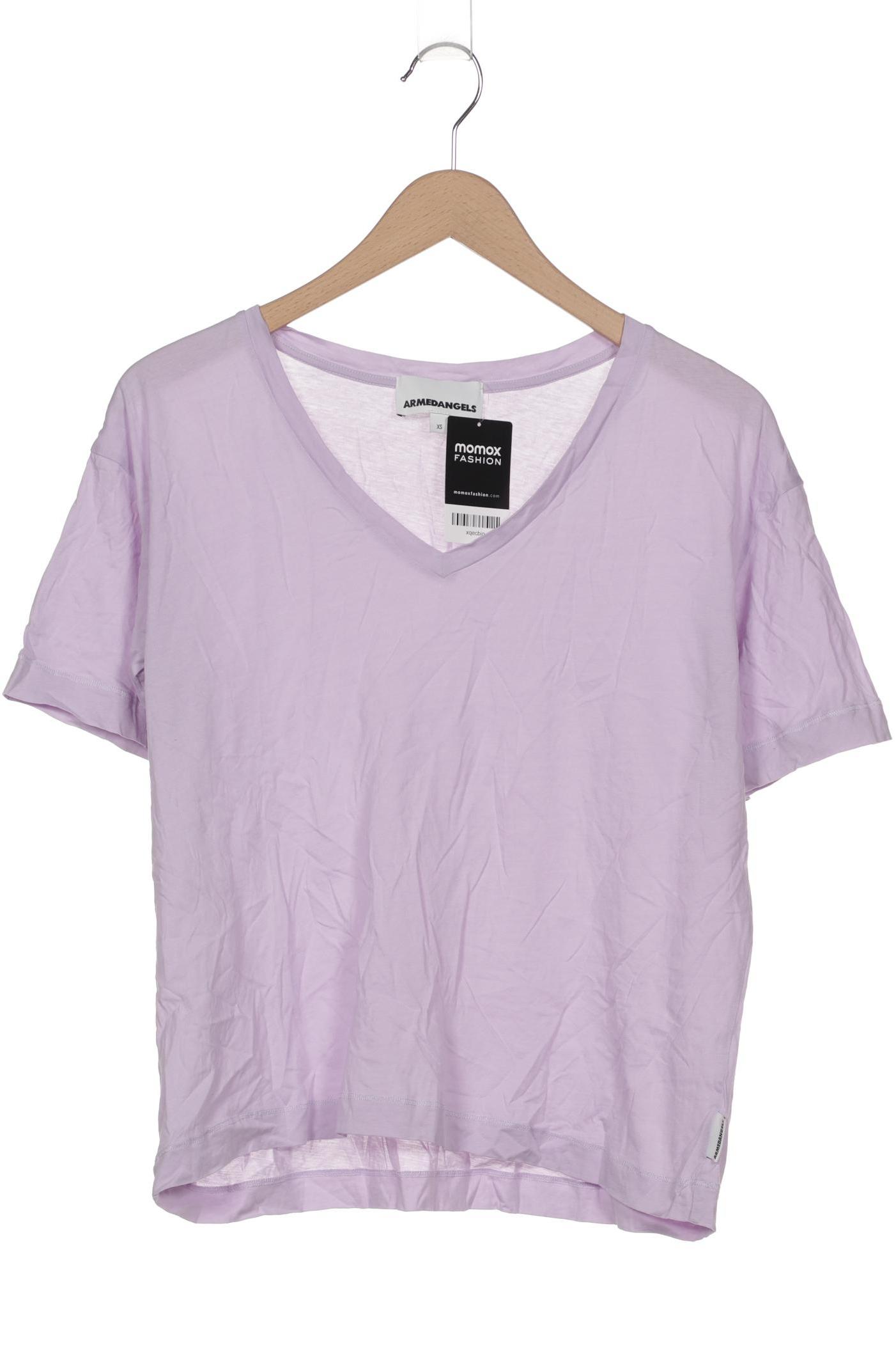 

Armedangels Damen T-Shirt, flieder, Gr. 34