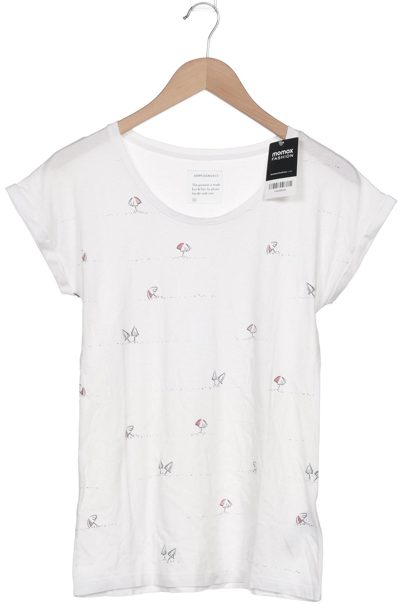 

Armedangels Damen T-Shirt, weiß, Gr. 34