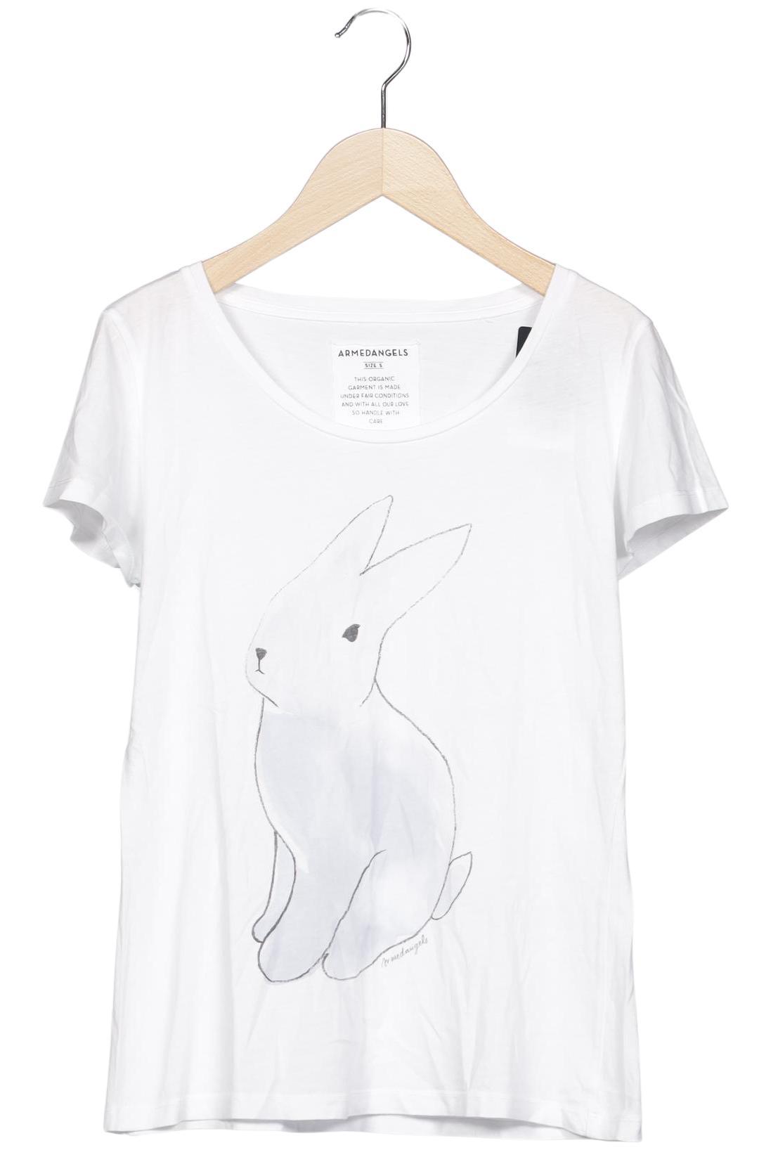 

Armedangels Damen T-Shirt, weiß, Gr. 36