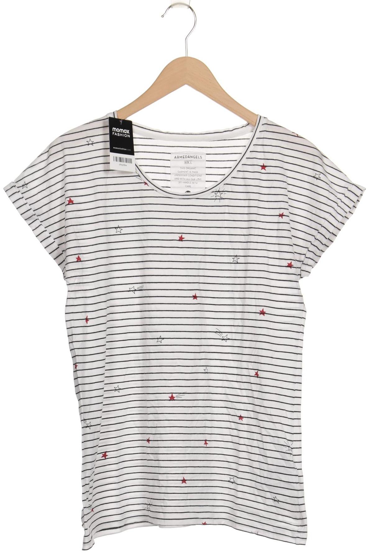 

Armedangels Damen T-Shirt, weiß, Gr. 42