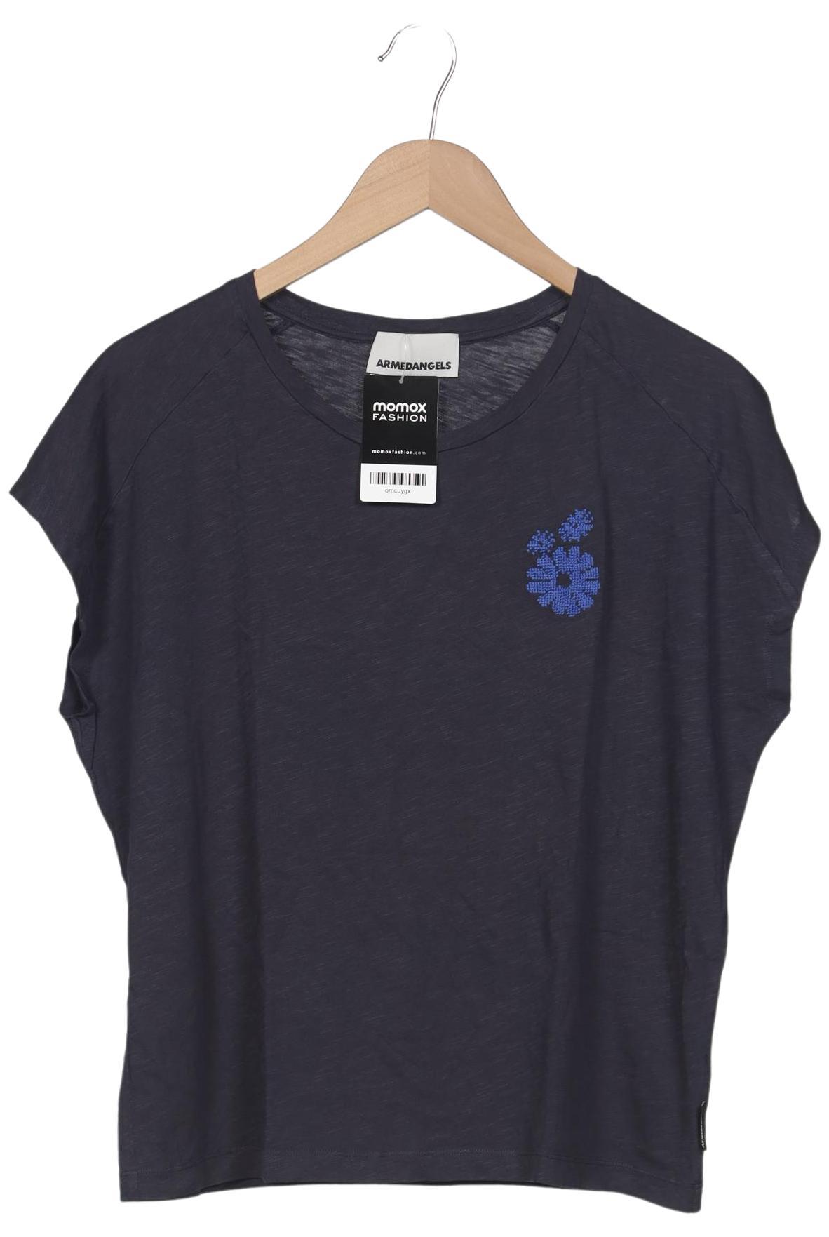 

Armedangels Damen T-Shirt, marineblau, Gr. 38