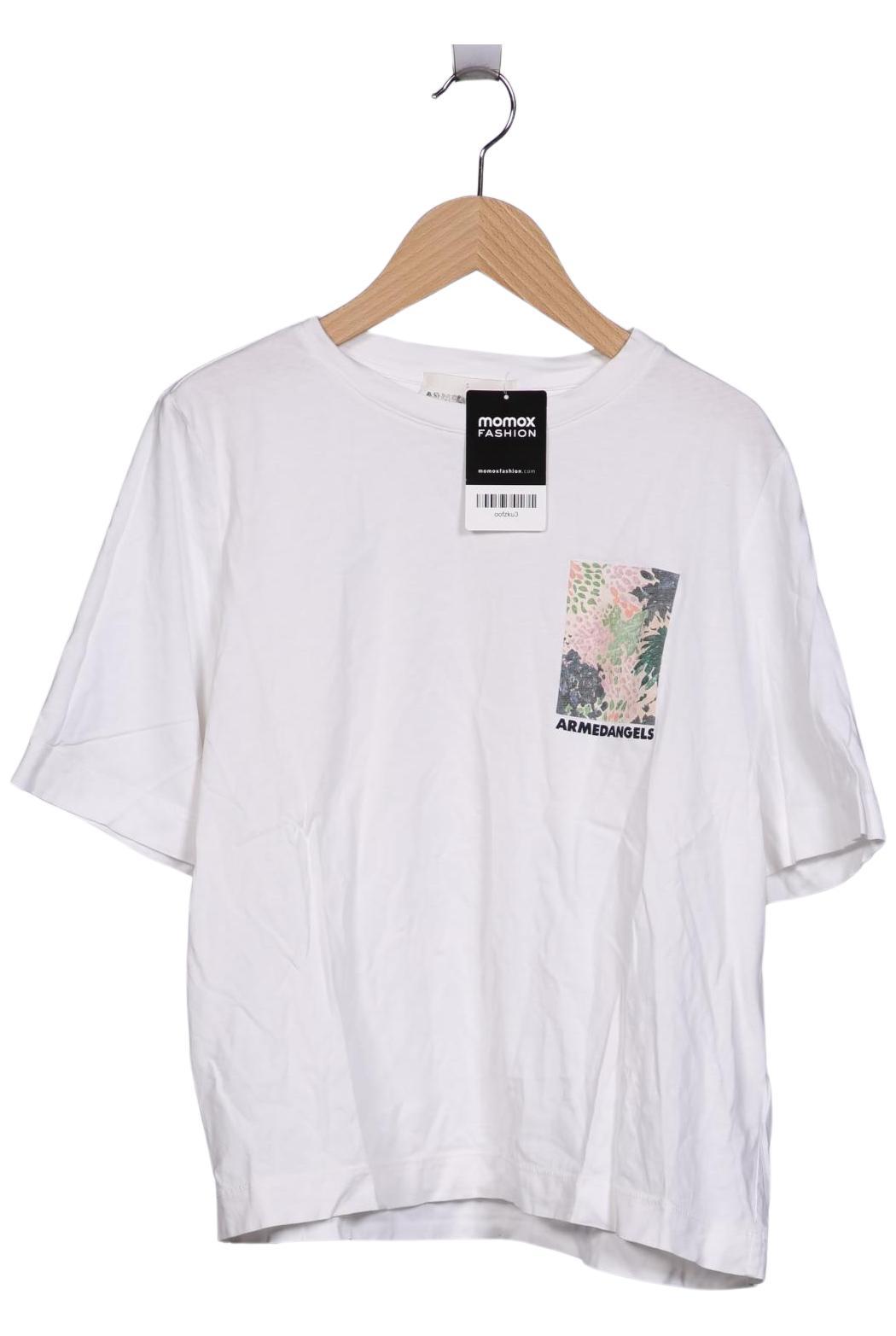 

Armedangels Damen T-Shirt, weiß, Gr. 36