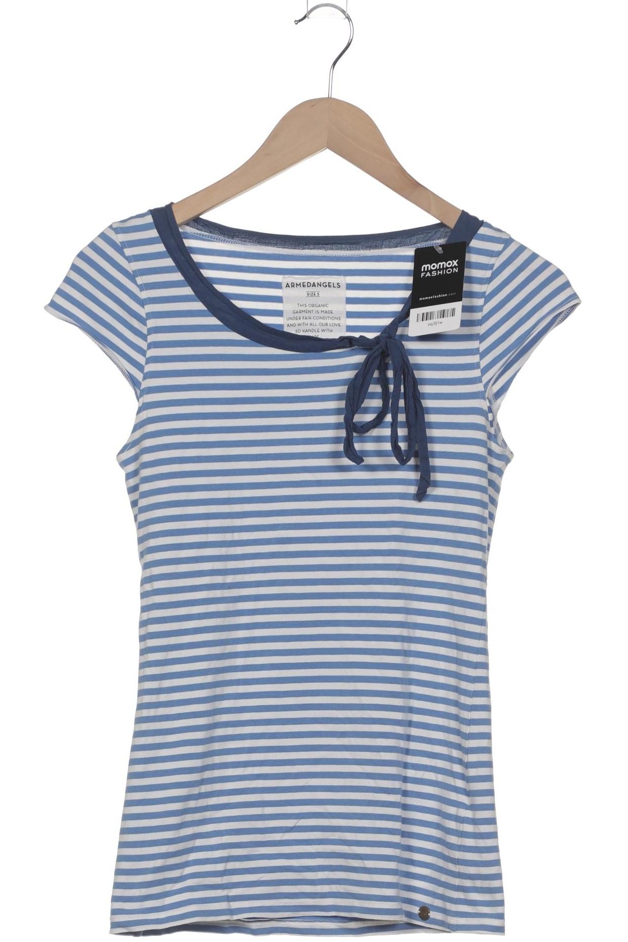 

Armedangels Damen T-Shirt, blau, Gr. 36