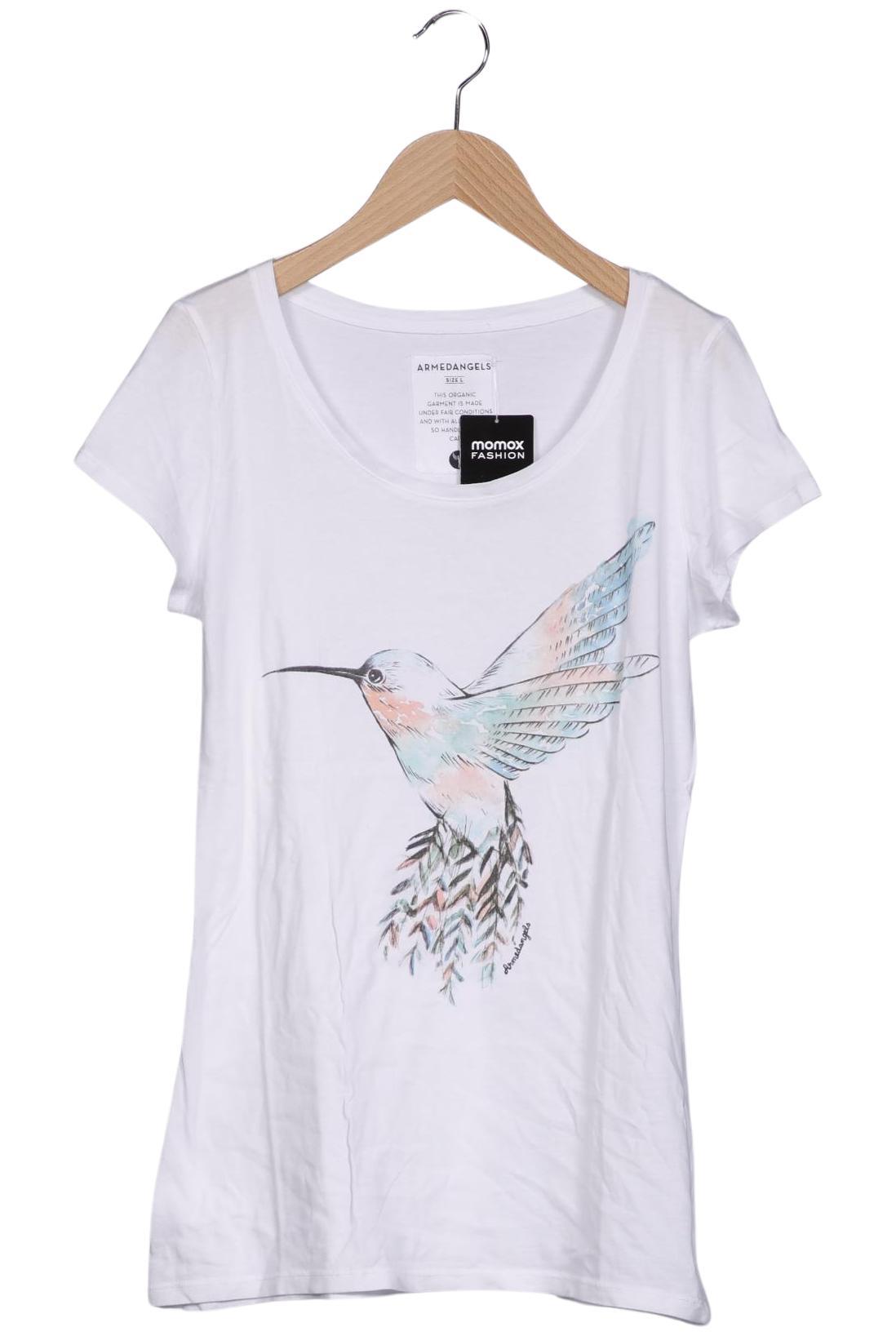 

Armedangels Damen T-Shirt, weiß, Gr. 42