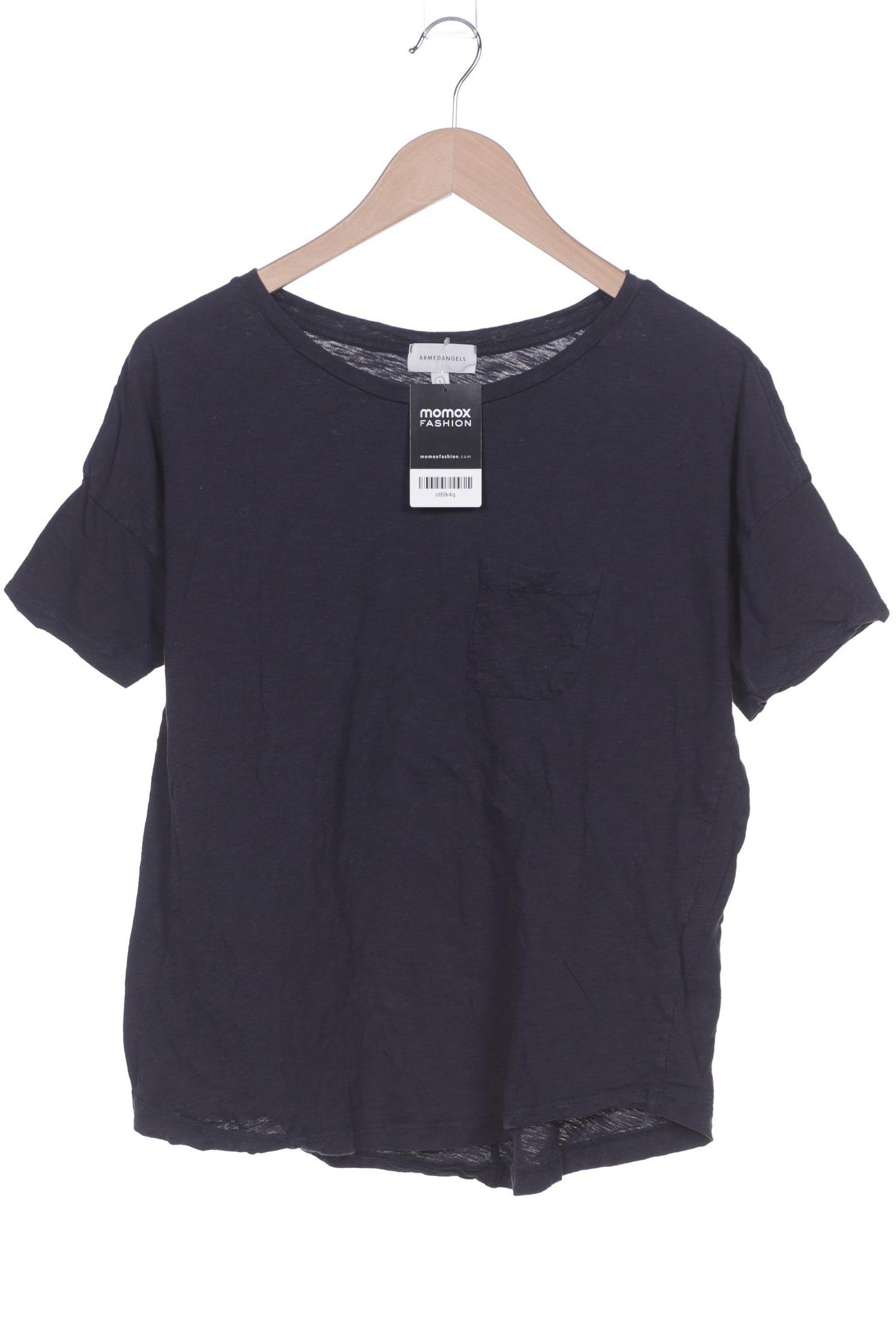 

Armedangels Damen T-Shirt, marineblau, Gr. 36