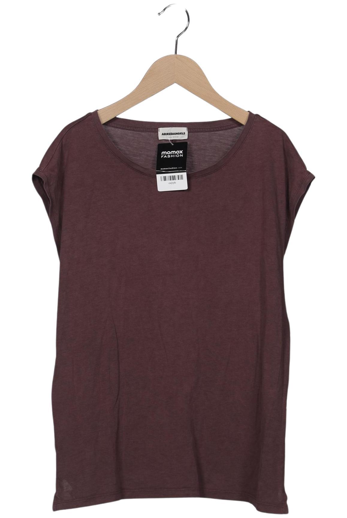 

Armedangels Damen T-Shirt, bordeaux, Gr. 40