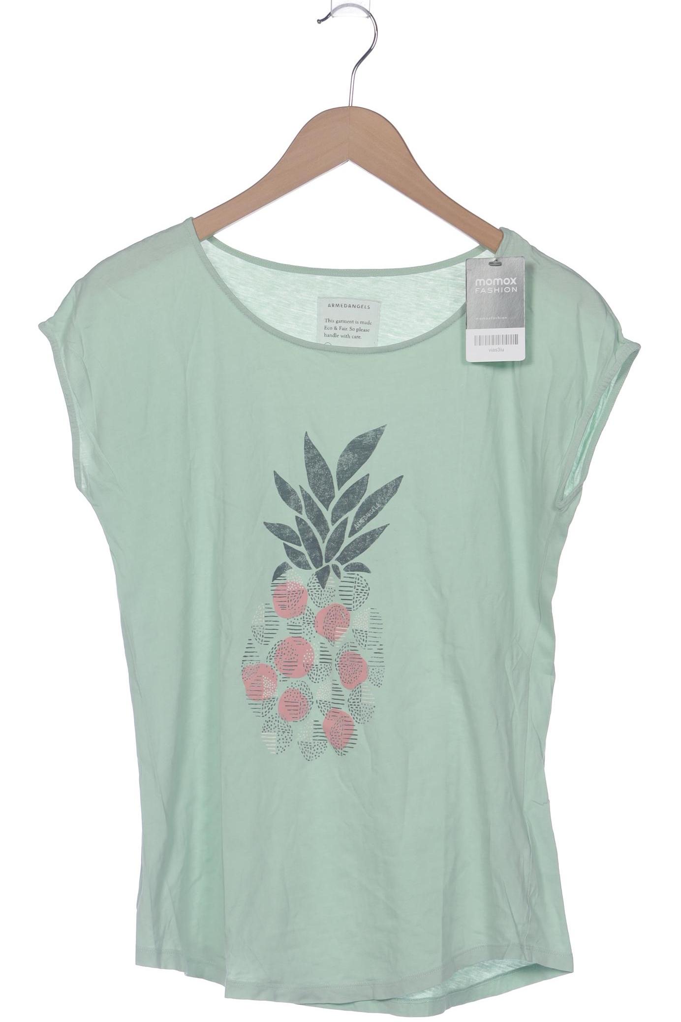 

Armedangels Damen T-Shirt, hellgrün, Gr. 36