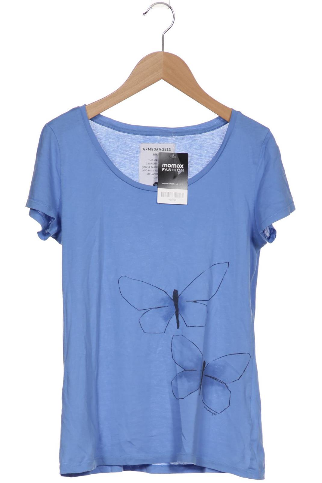 

Armedangels Damen T-Shirt, blau, Gr. 34