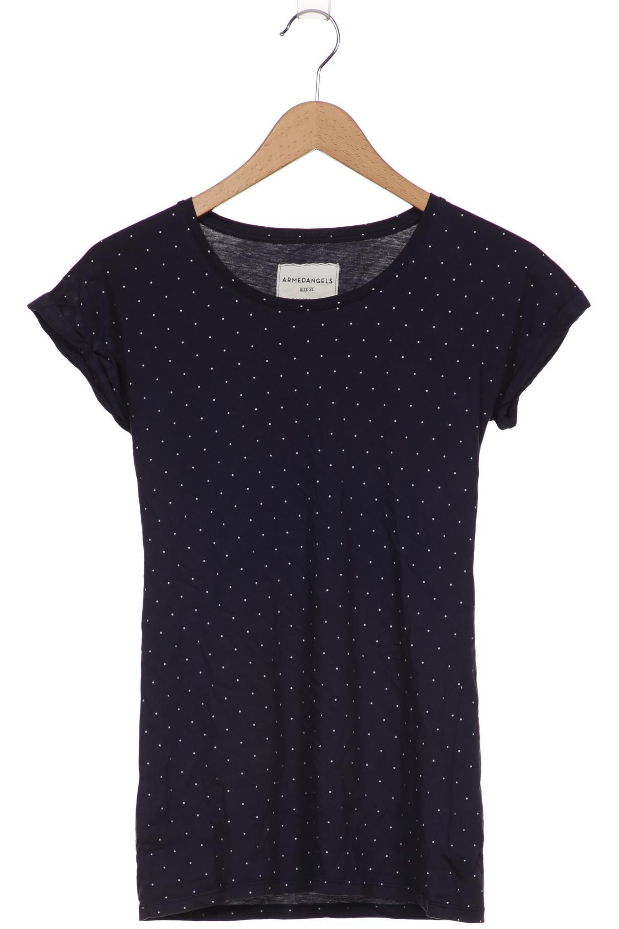 

Armedangels Damen T-Shirt, marineblau, Gr. 34