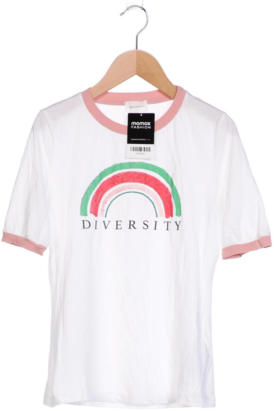 

Armedangels Damen T-Shirt, weiß, Gr. 36